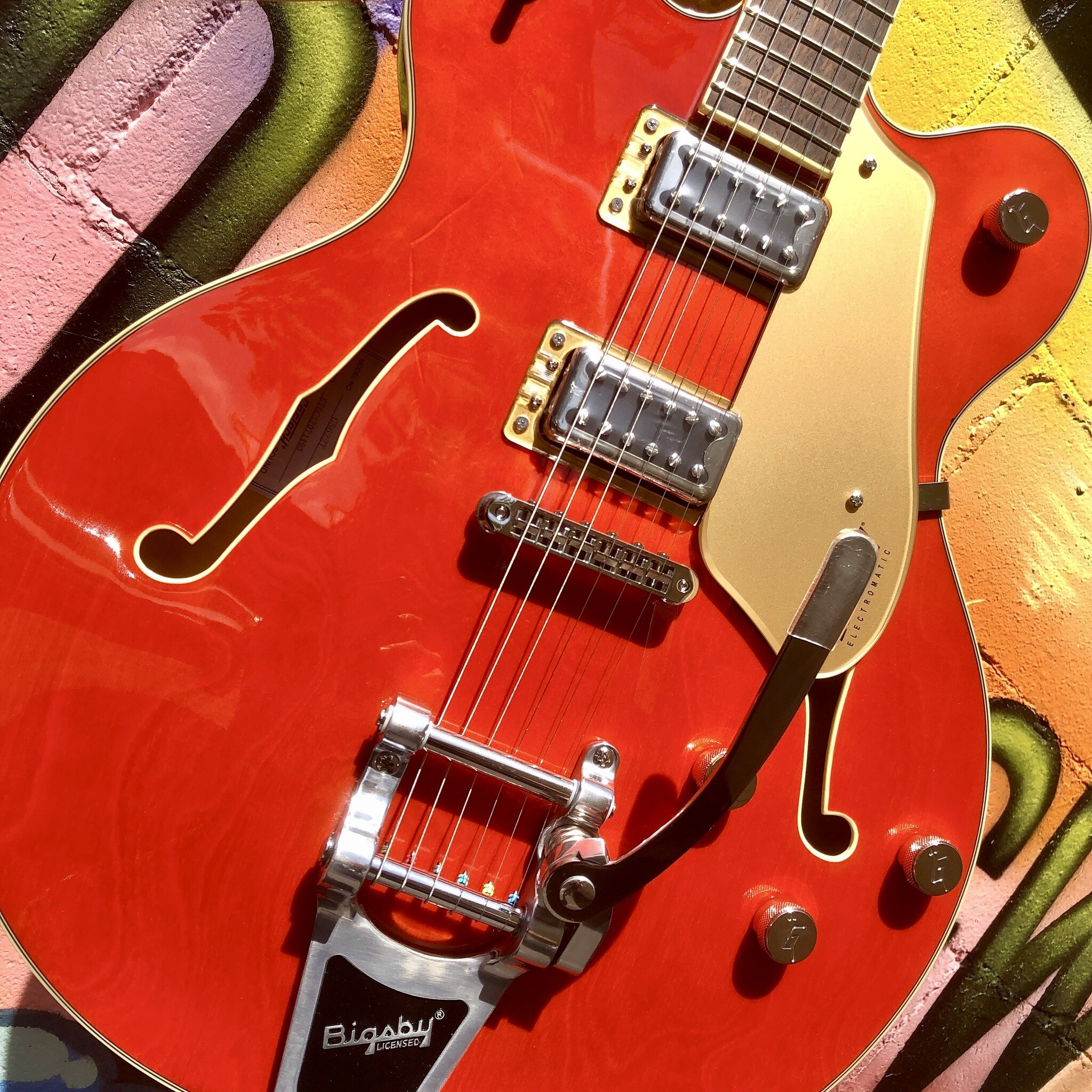 We are thrilled to announce that Blue Mountain Music is now a Gretsch dealer! Gretsch has summoned distinct vintage tone and dazzling style for over 140 years, and now they will grace the walls of our shop here in beautiful downtown Collingwood.

The