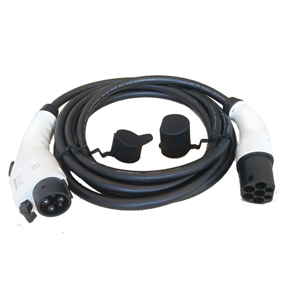 Type 2 to Type 2 32 Amps 5m charging cable