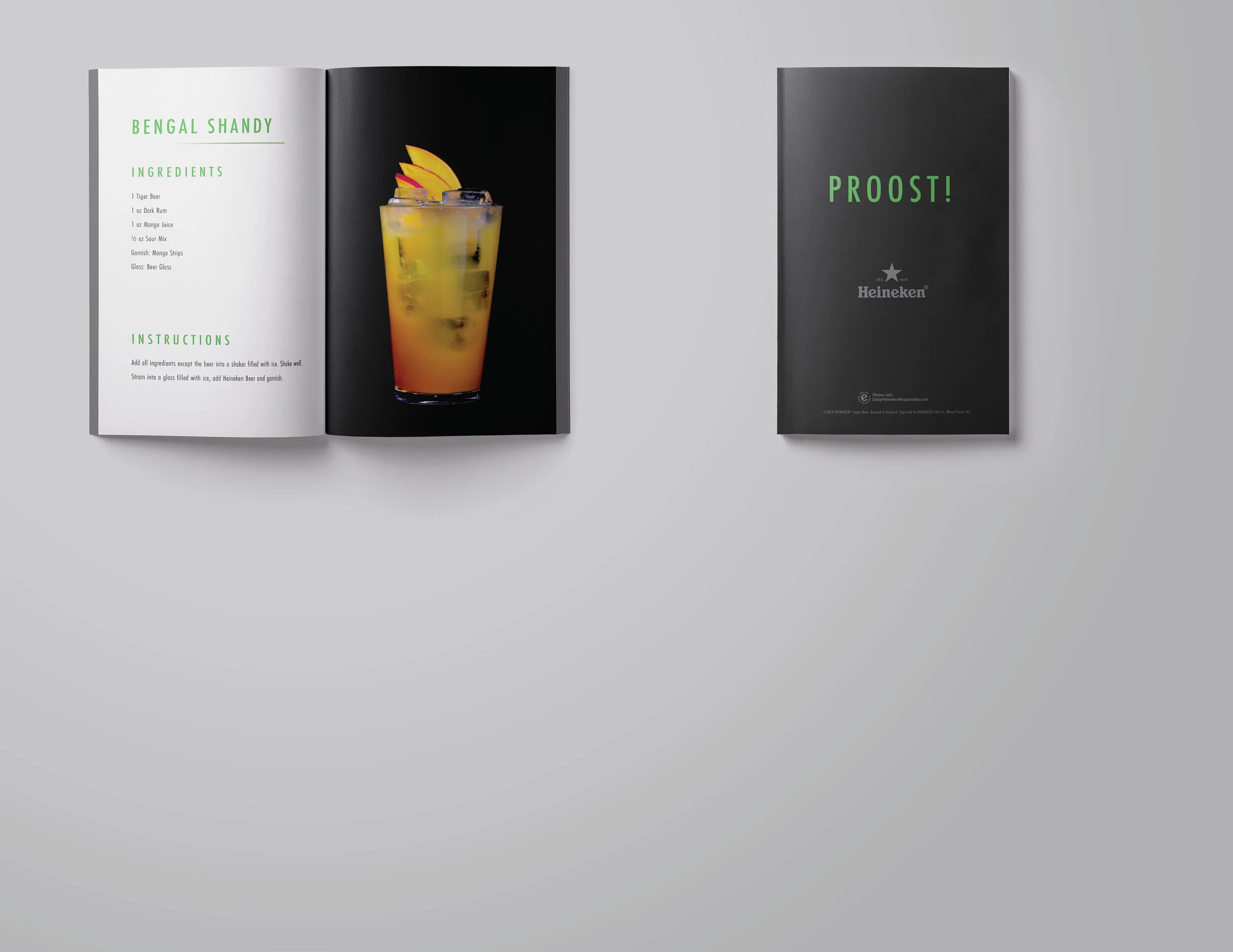 HEINEKEN BEER COCKTAIL BOOK