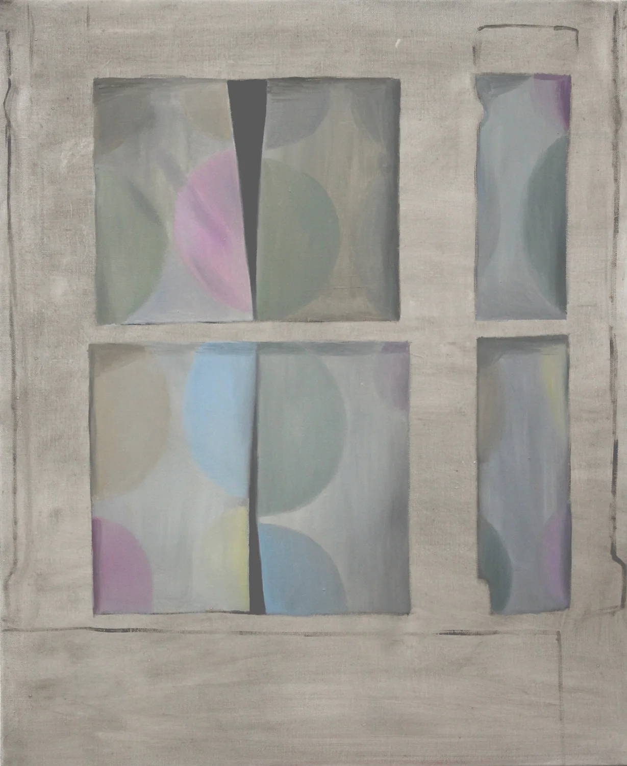 Curtain 2015, oil on canvas, 73 x 60cm