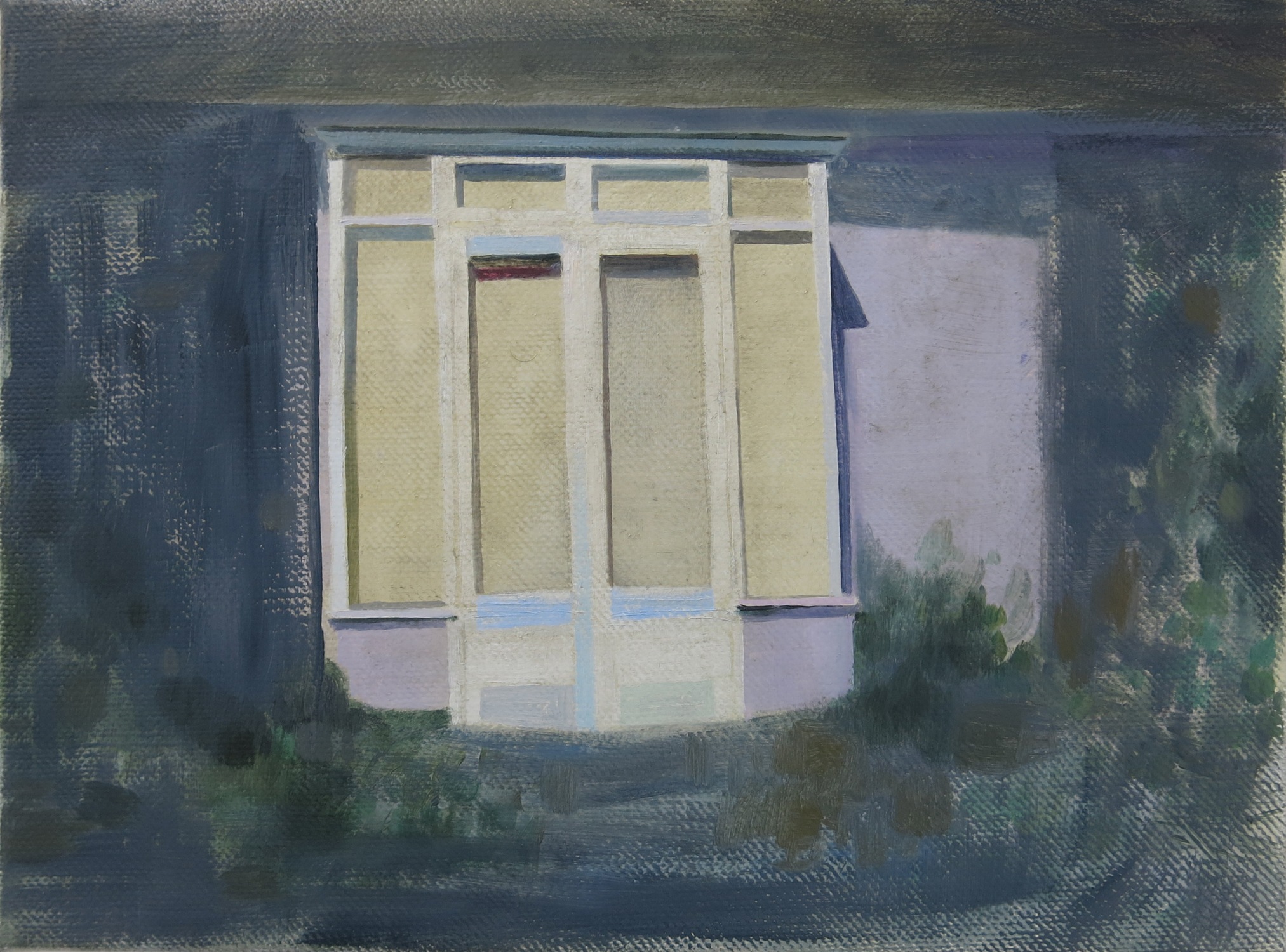   Verandah    2015. oil on canvas, 30 x 40cm  