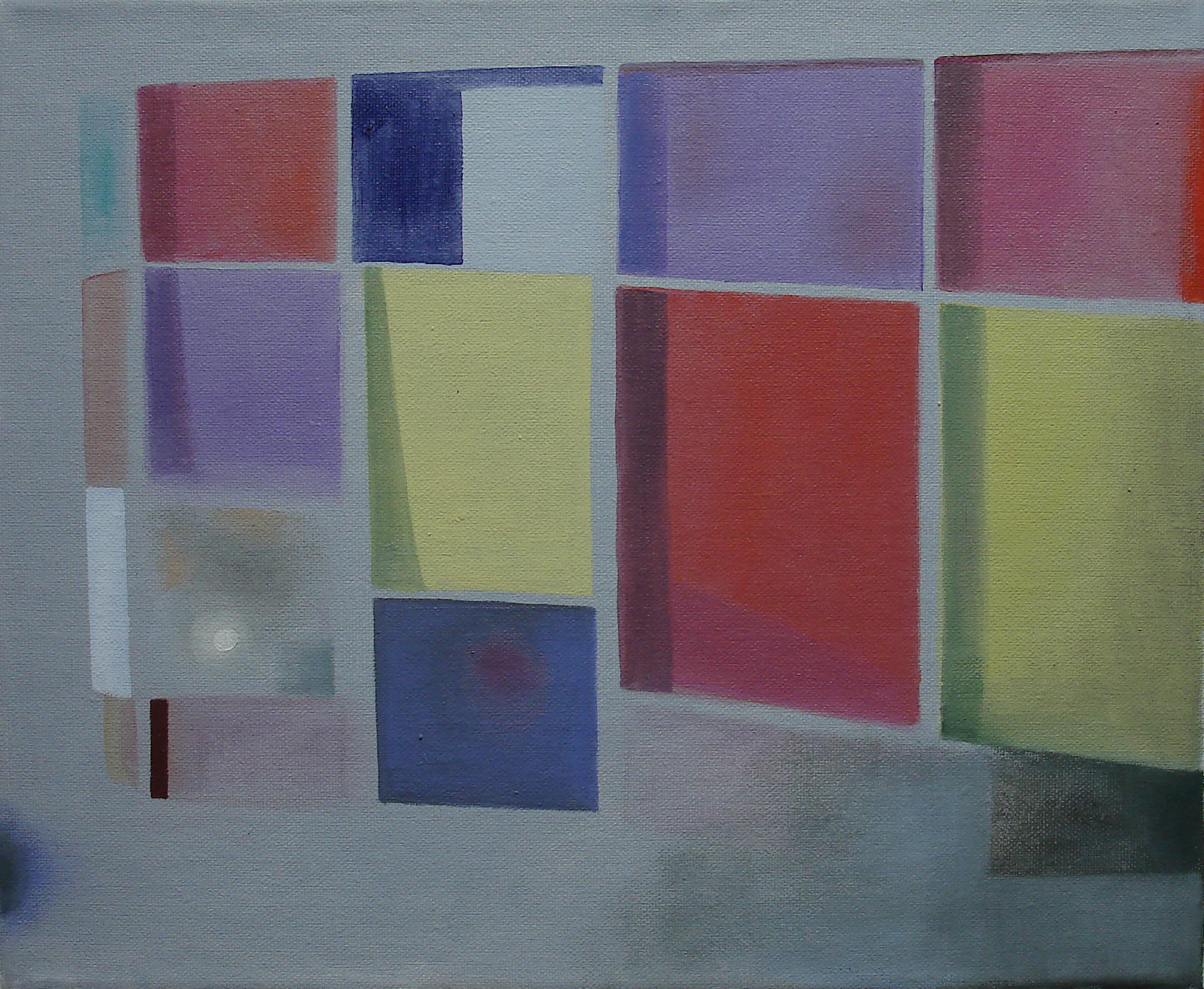   Painted Windows    2011, oil on canvas, 25 x 30cm  