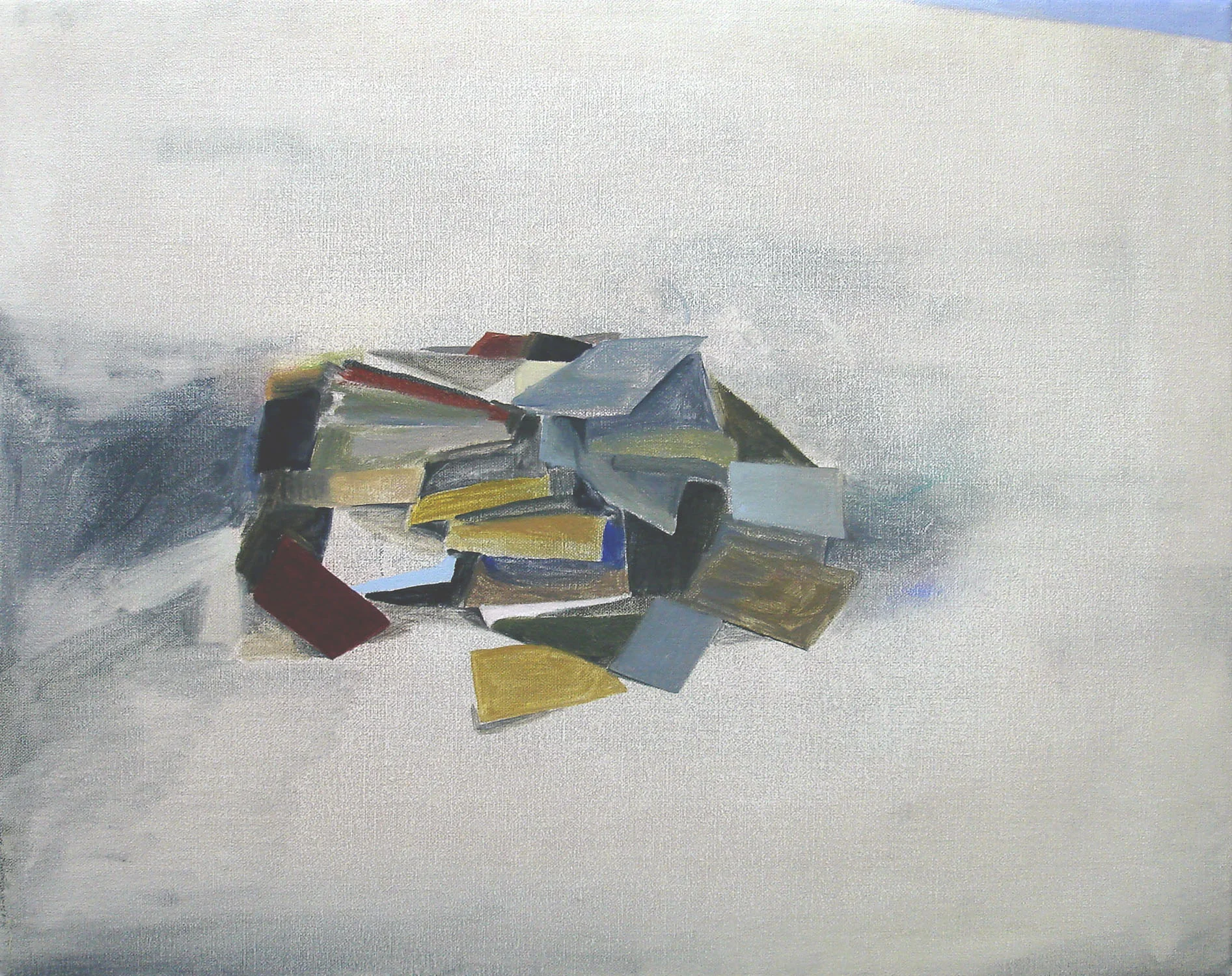 Books 2010, oil on canvas, 40 x 50cm