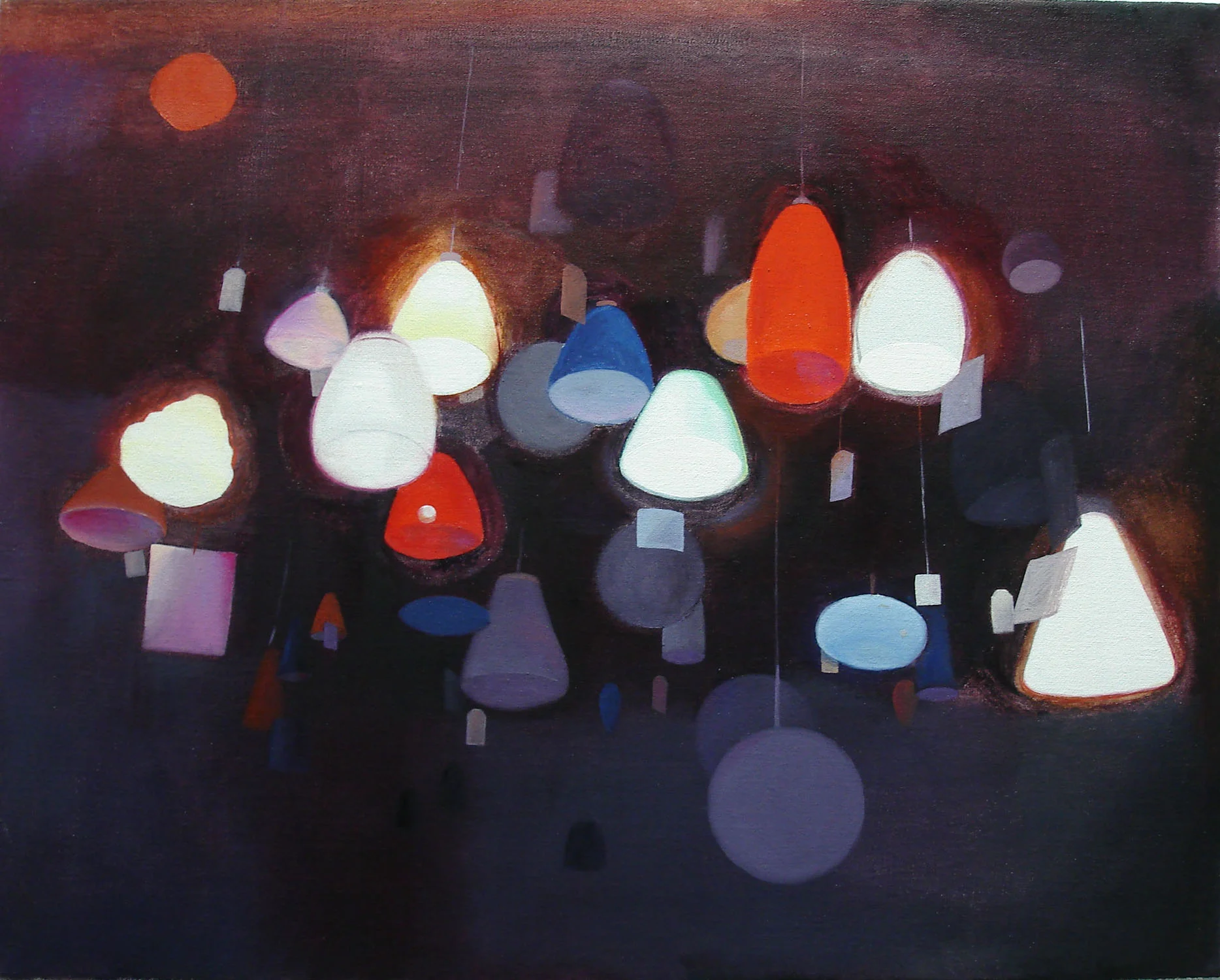 Emporium 2010, oil on canvas, 40 x 50cm