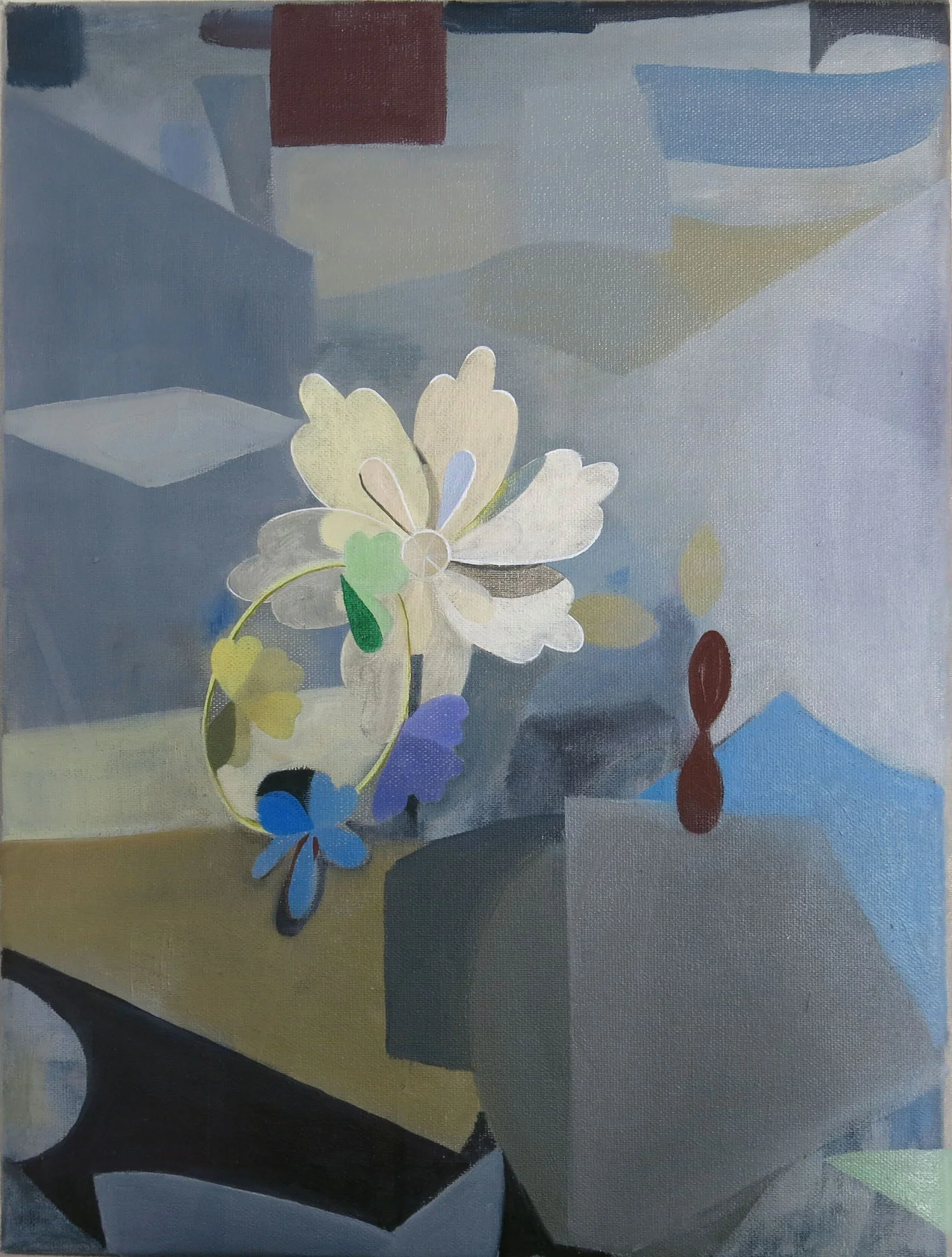 Windmills 2013, oil on canvas, 40 x 30cm