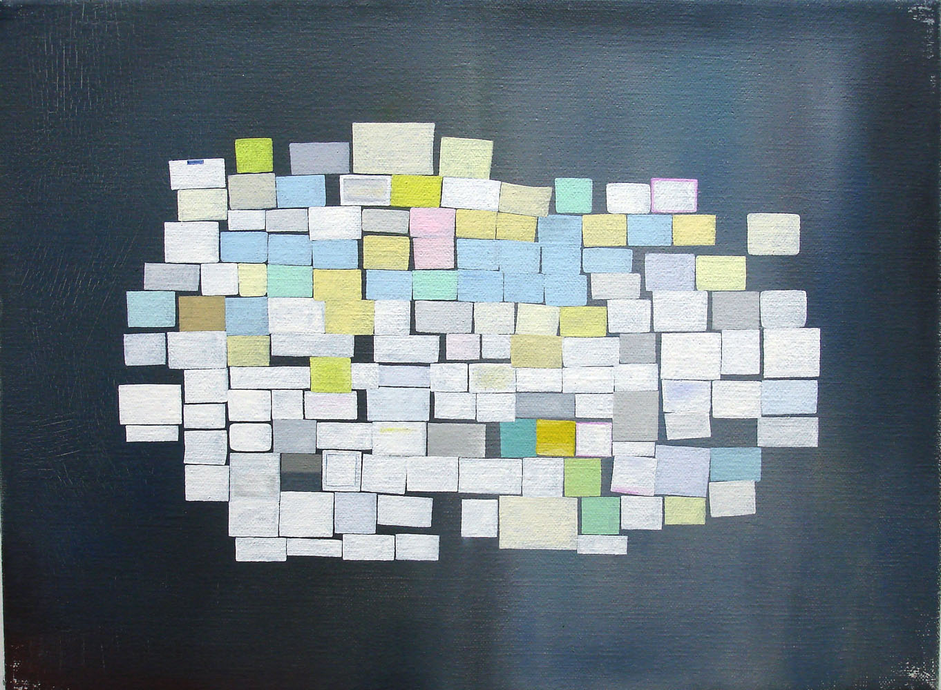   Notices    2006, oil on canvas, 30 x 40cm  