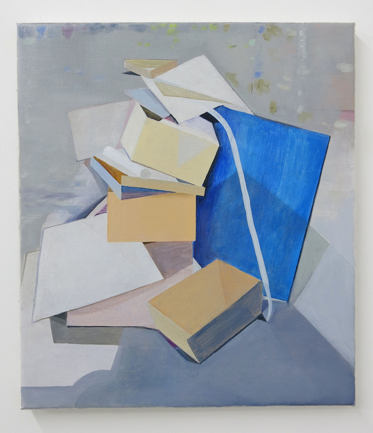   Blue Perspex    2013, oil on canvas, 40 x 35cm  