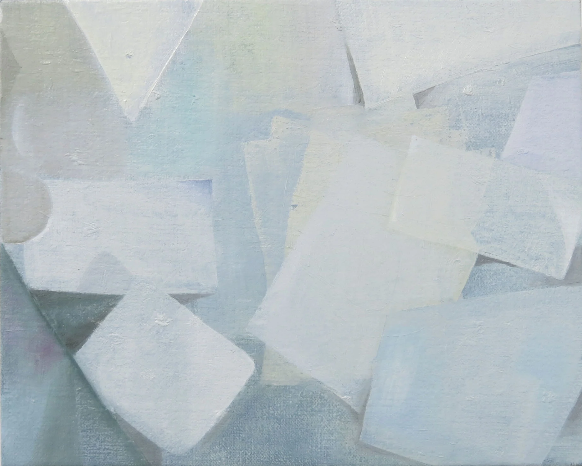 Sun Bleached 2015, oil on canvas, 30 x 40cm