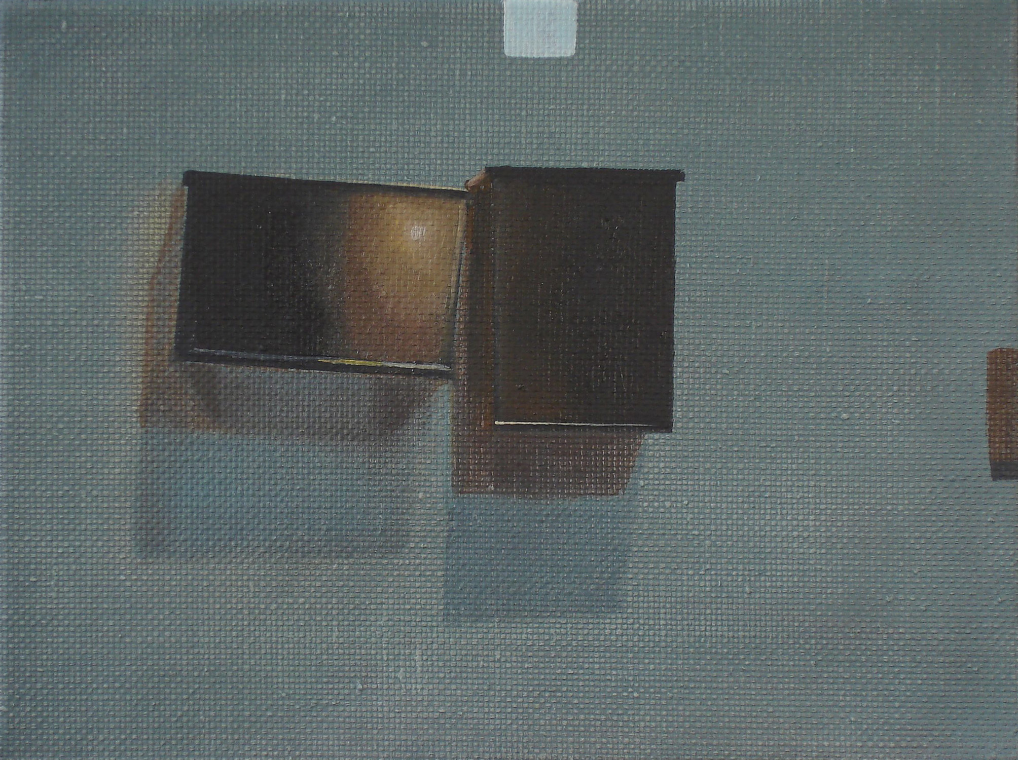   Boxes    2005, oil on canvas, 20 x 25cm  