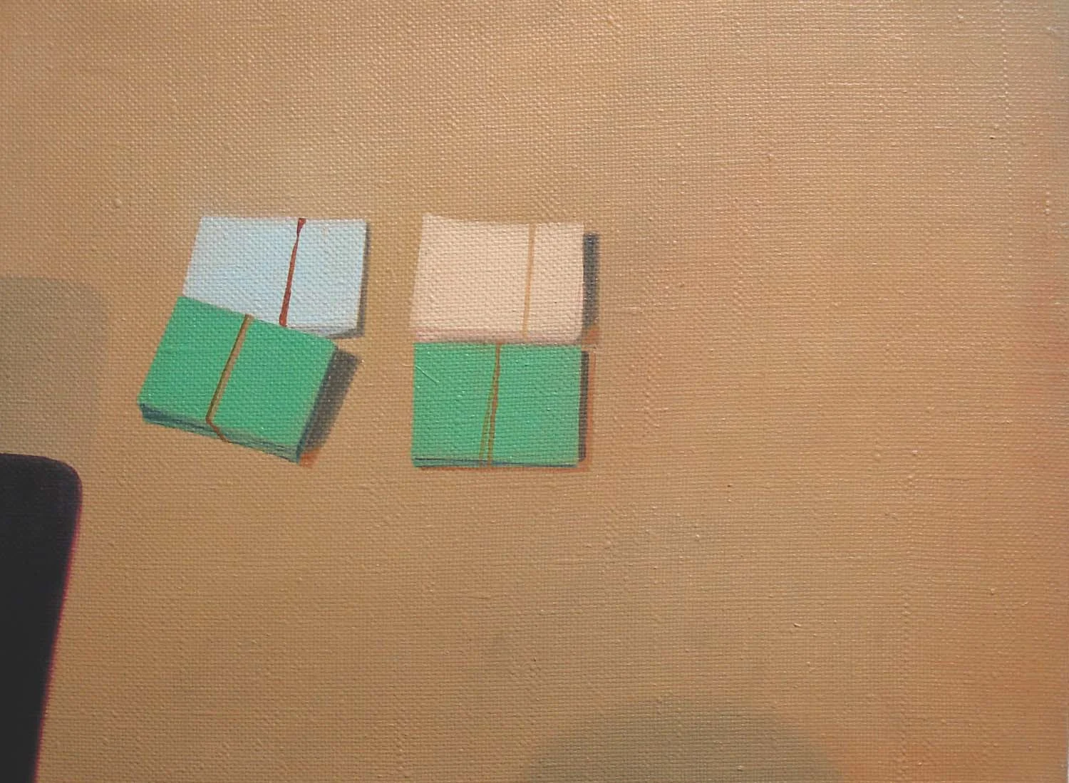 Ferry 2006, oil on canvas, 30 x 40cm