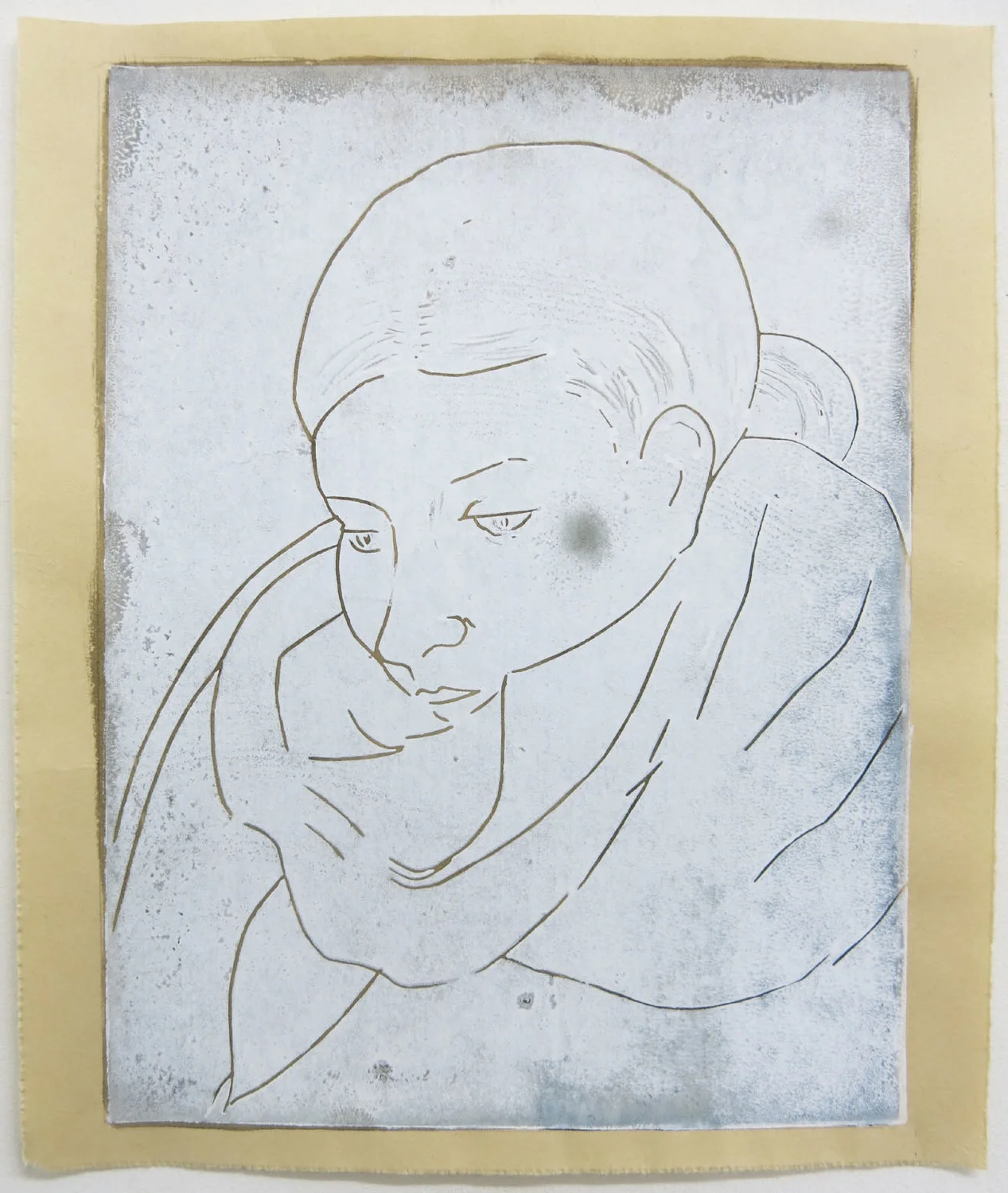 ‘Cold Snap’ my drawing in the Trinity Buoy Wharf Drawing Prize Exhibition. Exhibition opening in Salisbury Museum om 12th October 2019