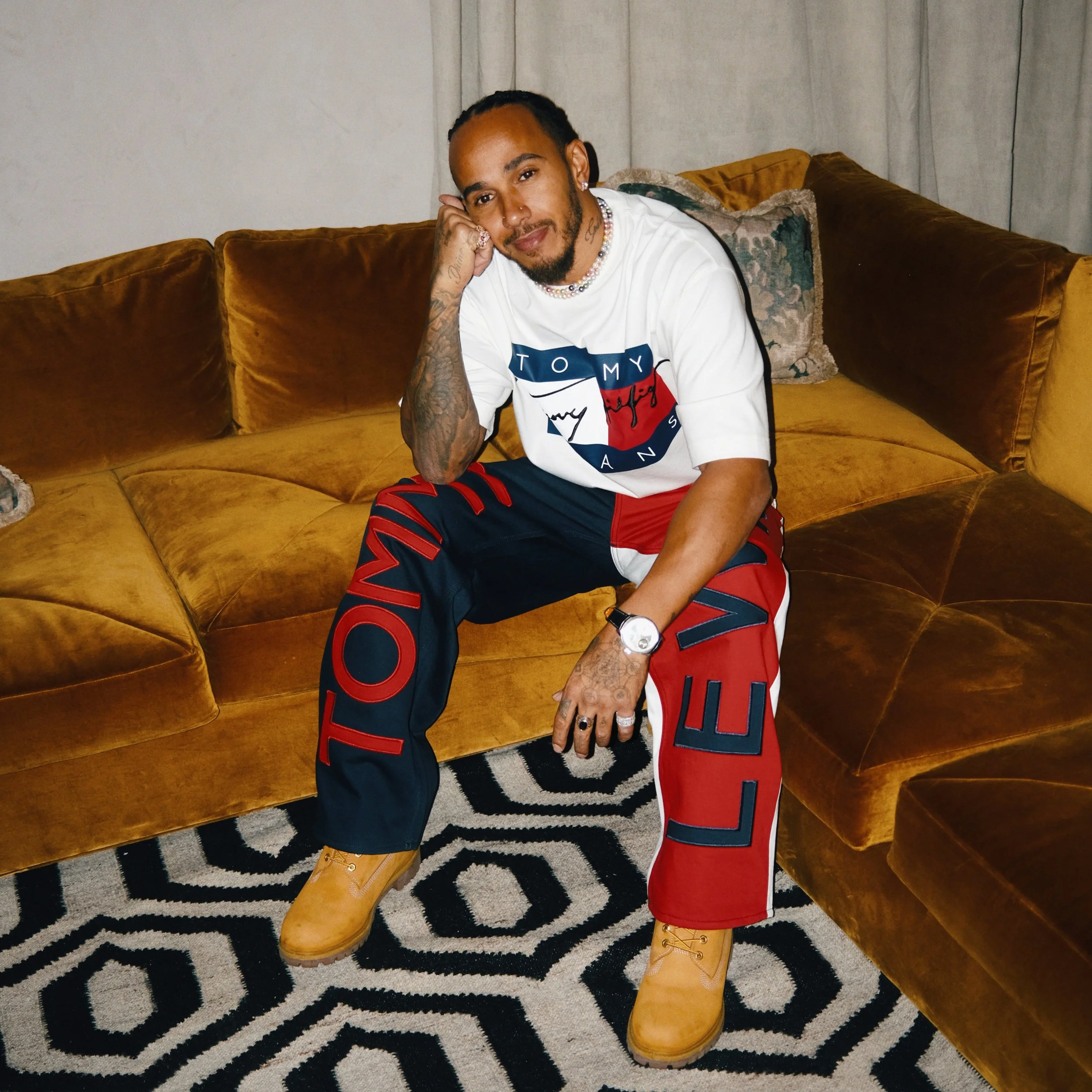 Lewis Hamilton x Tommy Hilfiger