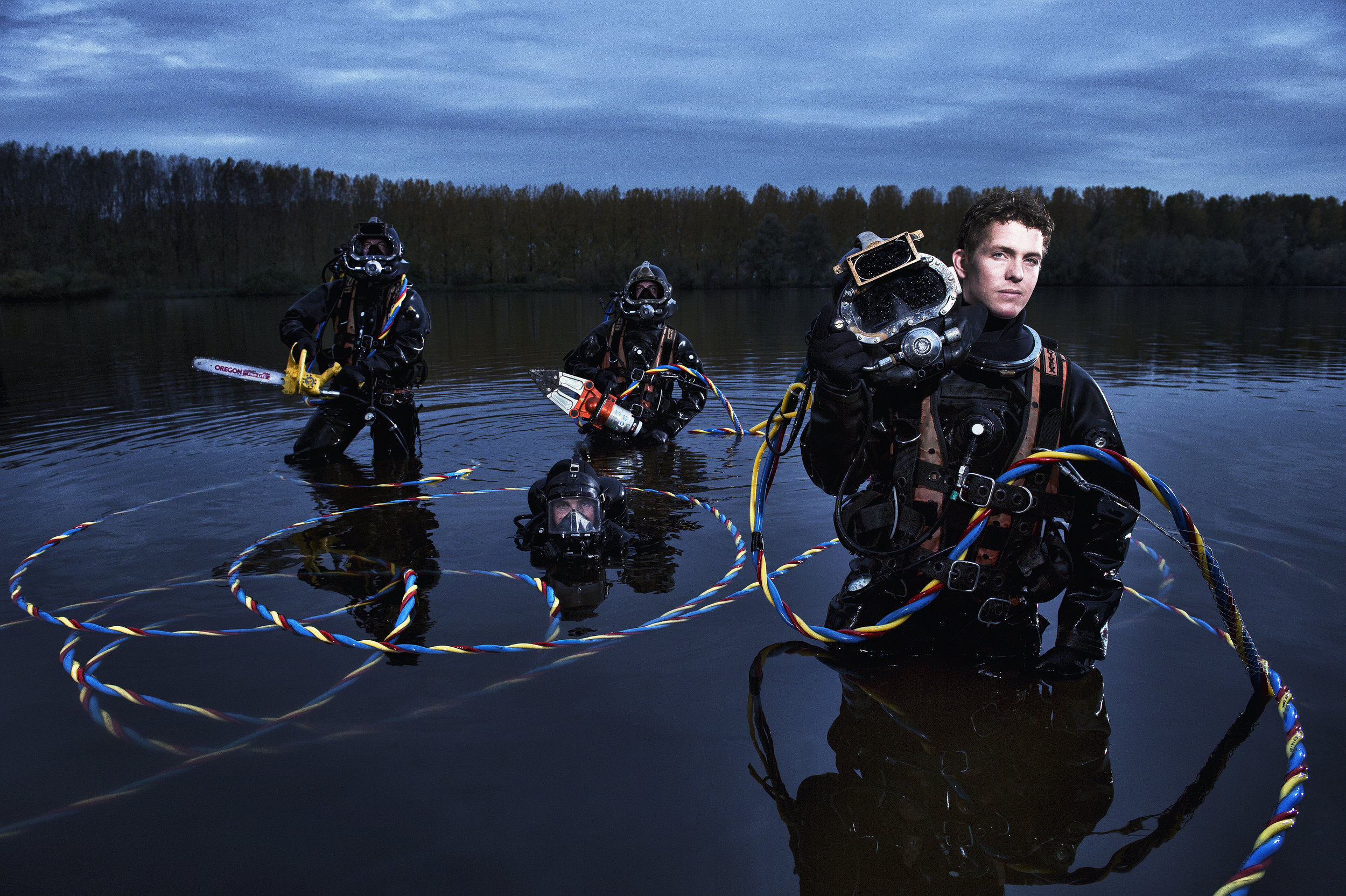 Specialists Dutch Army divers