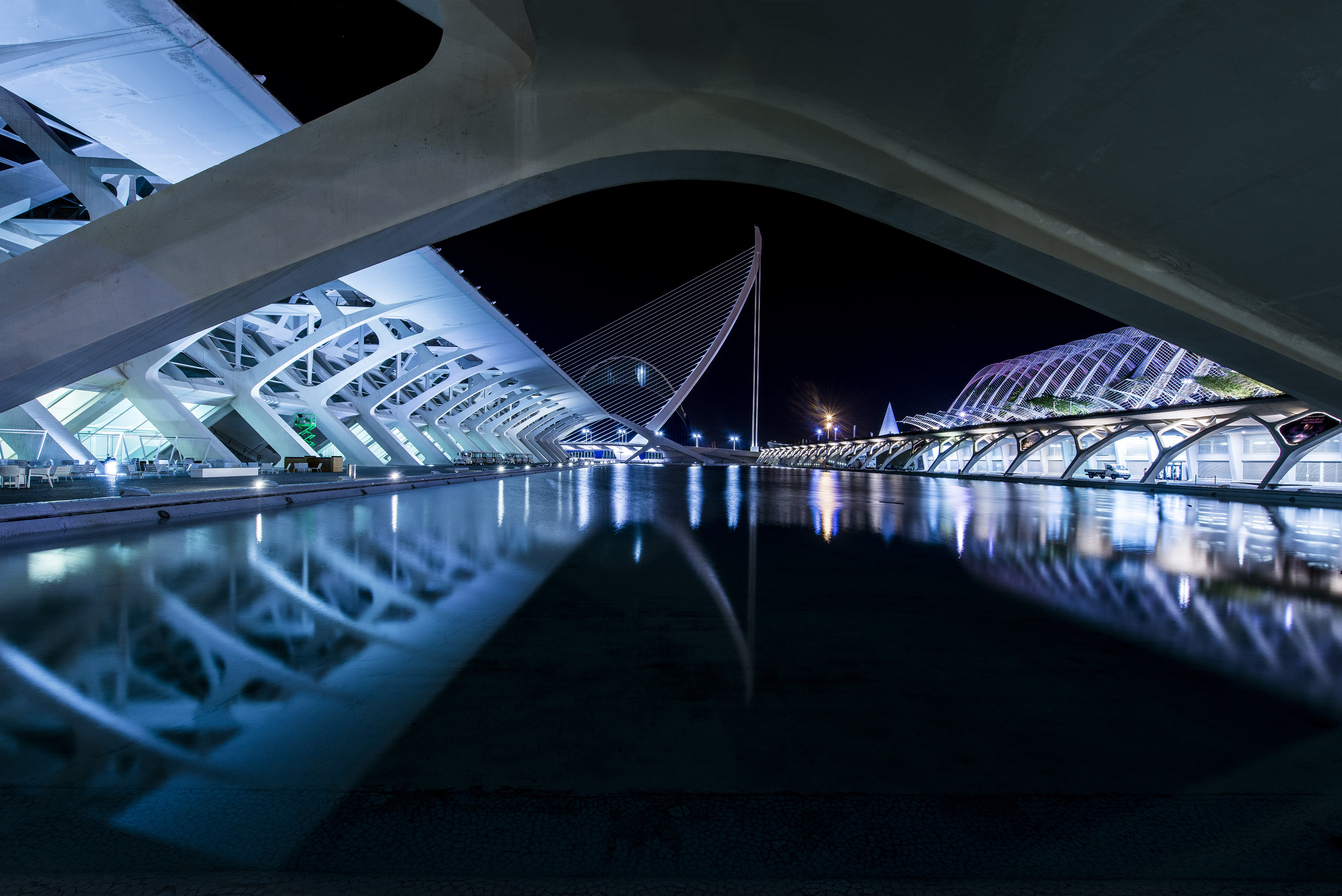 City of Arts and Sciences - Santiago Calatrava - Valencia Spain for ANWB Reiz& magazine