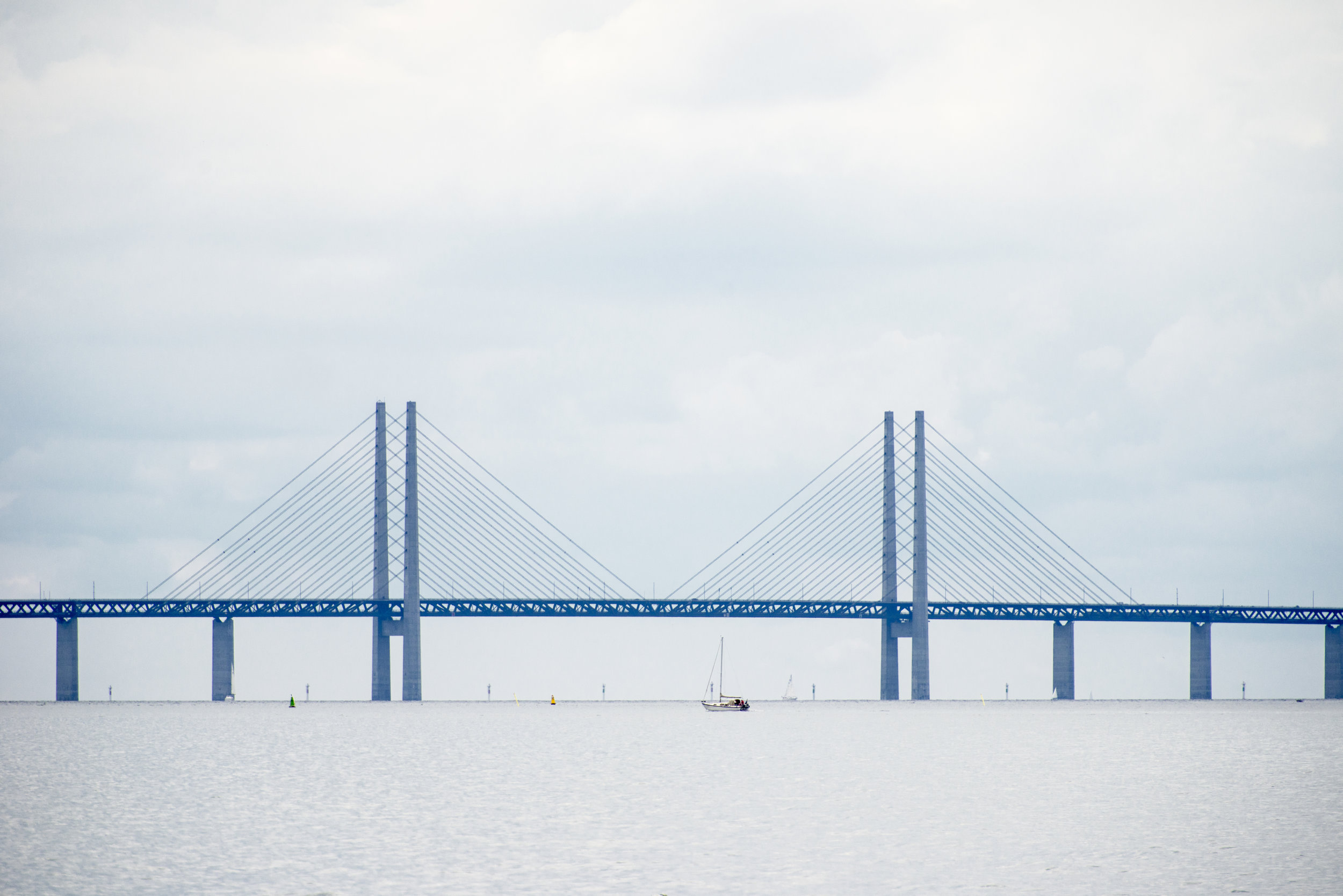 The Sont-brige between Kopenhagen-Denmark and Malmö-Sweden for ANWB Reiz& magazine