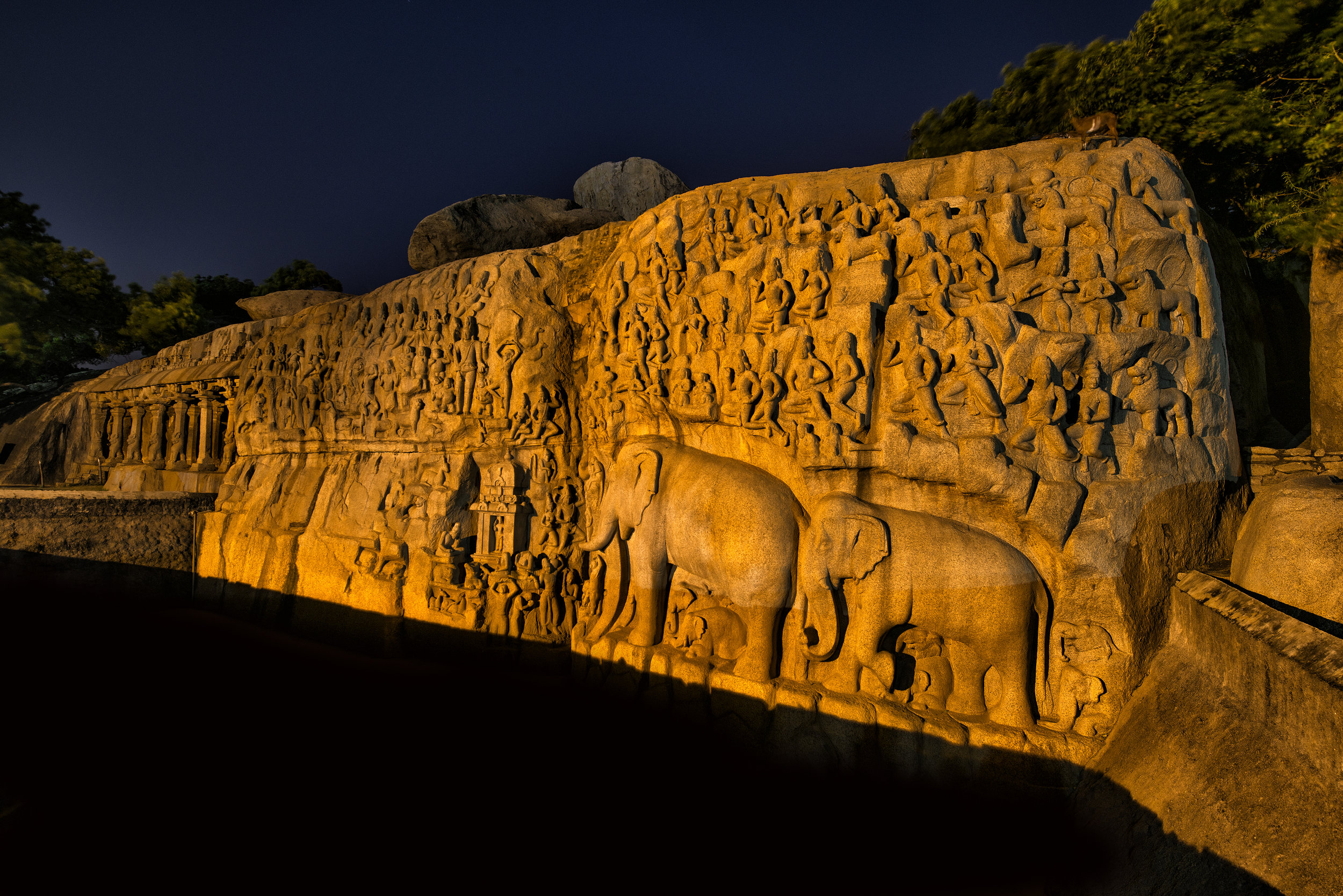 Mahabalipuram India for National Geographic