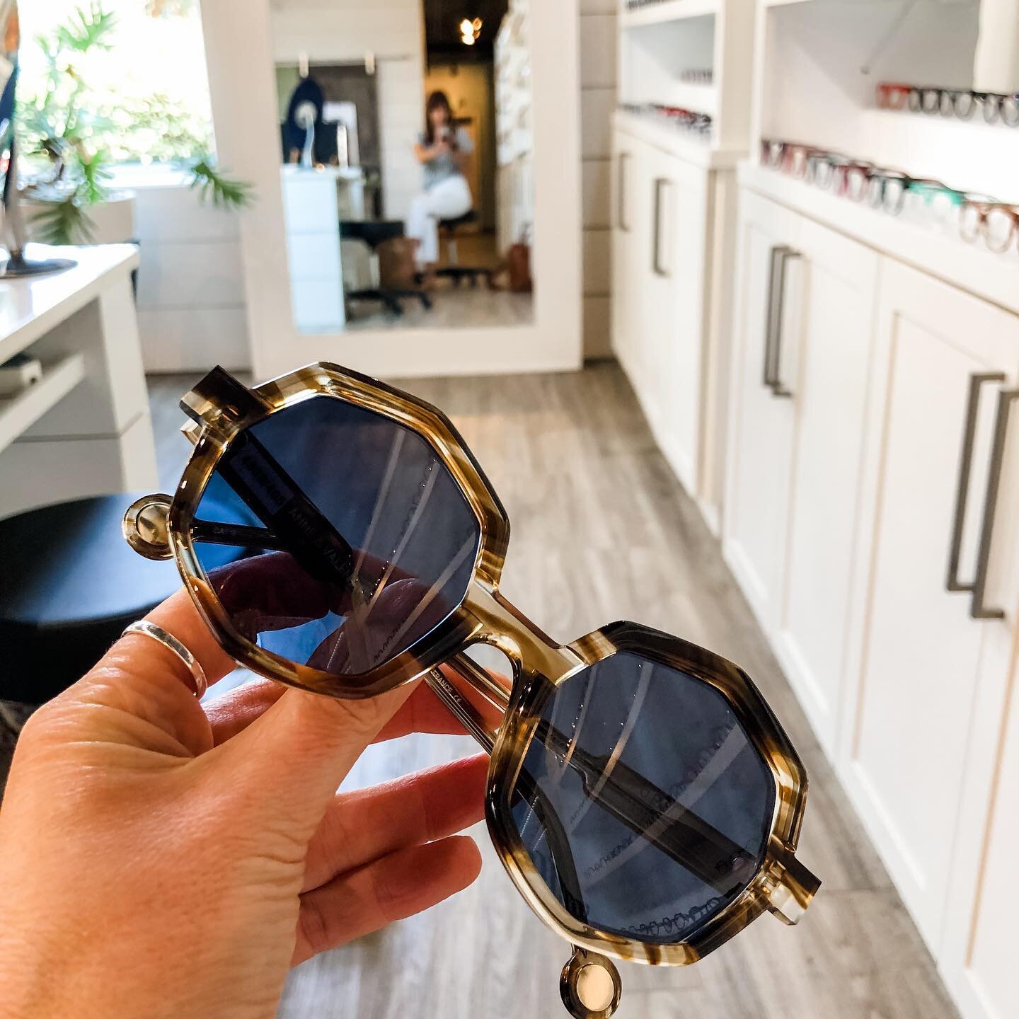 Rain rain go away&hellip; ☔️ sending sunny vibes on this rainy Saturday with these @anneetvalentin / Storm Sun (appropriately named for the forecast today)!

Not your average eyewear at @optikk30a! You won't find frames like these anywhere else!
.
.
