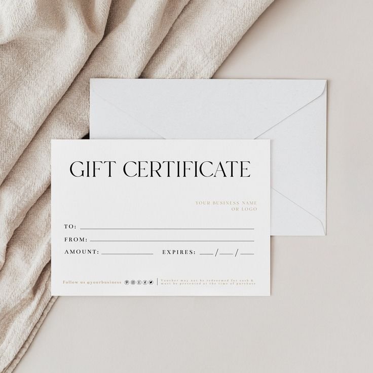 Gift Certificates