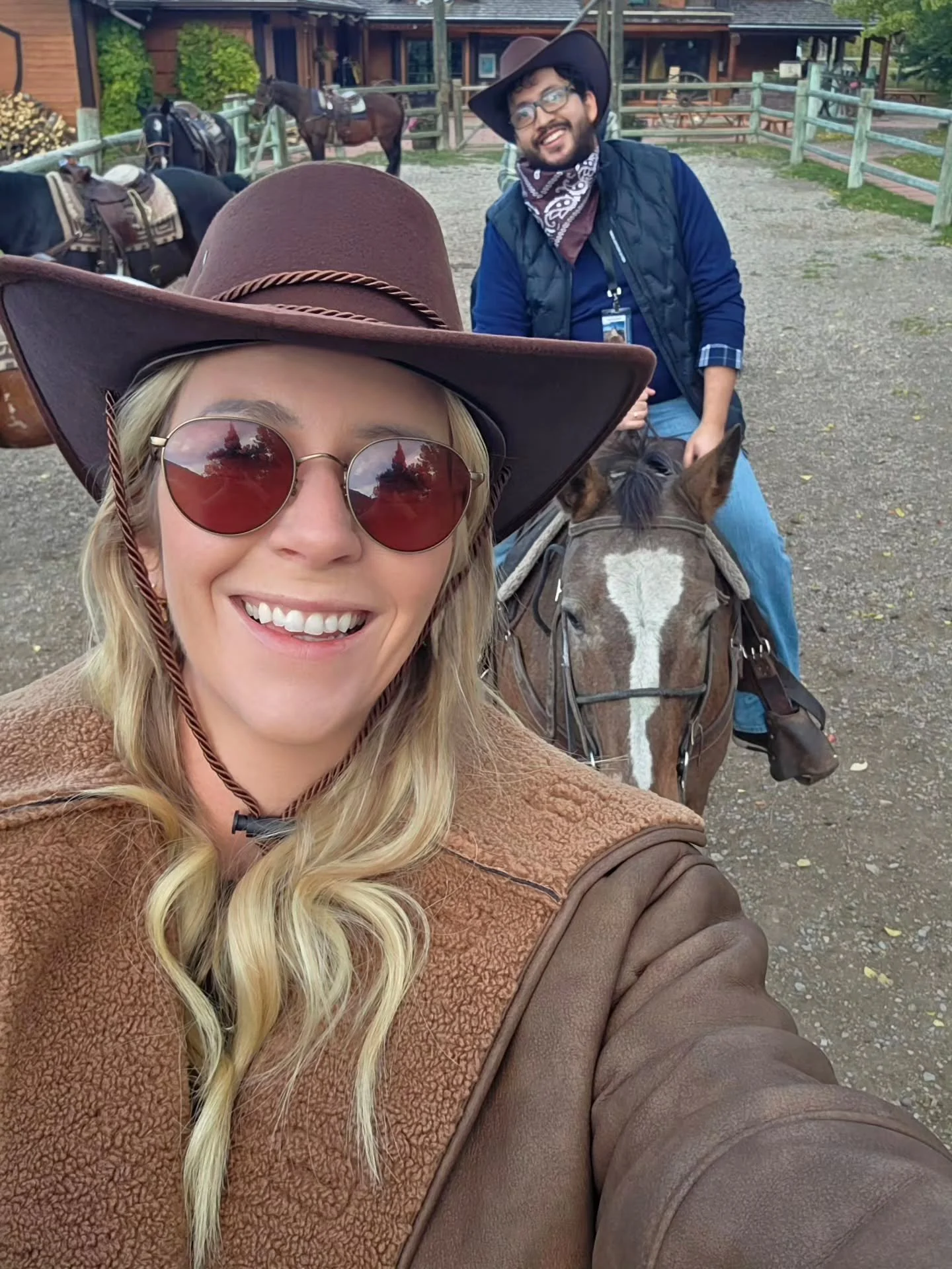 Ladies and gentlemen, your @jllcanada Edmonton Industrial Team, riding out to protect the wild ranges of western Canada.  Yeehaw 🤠😂.
