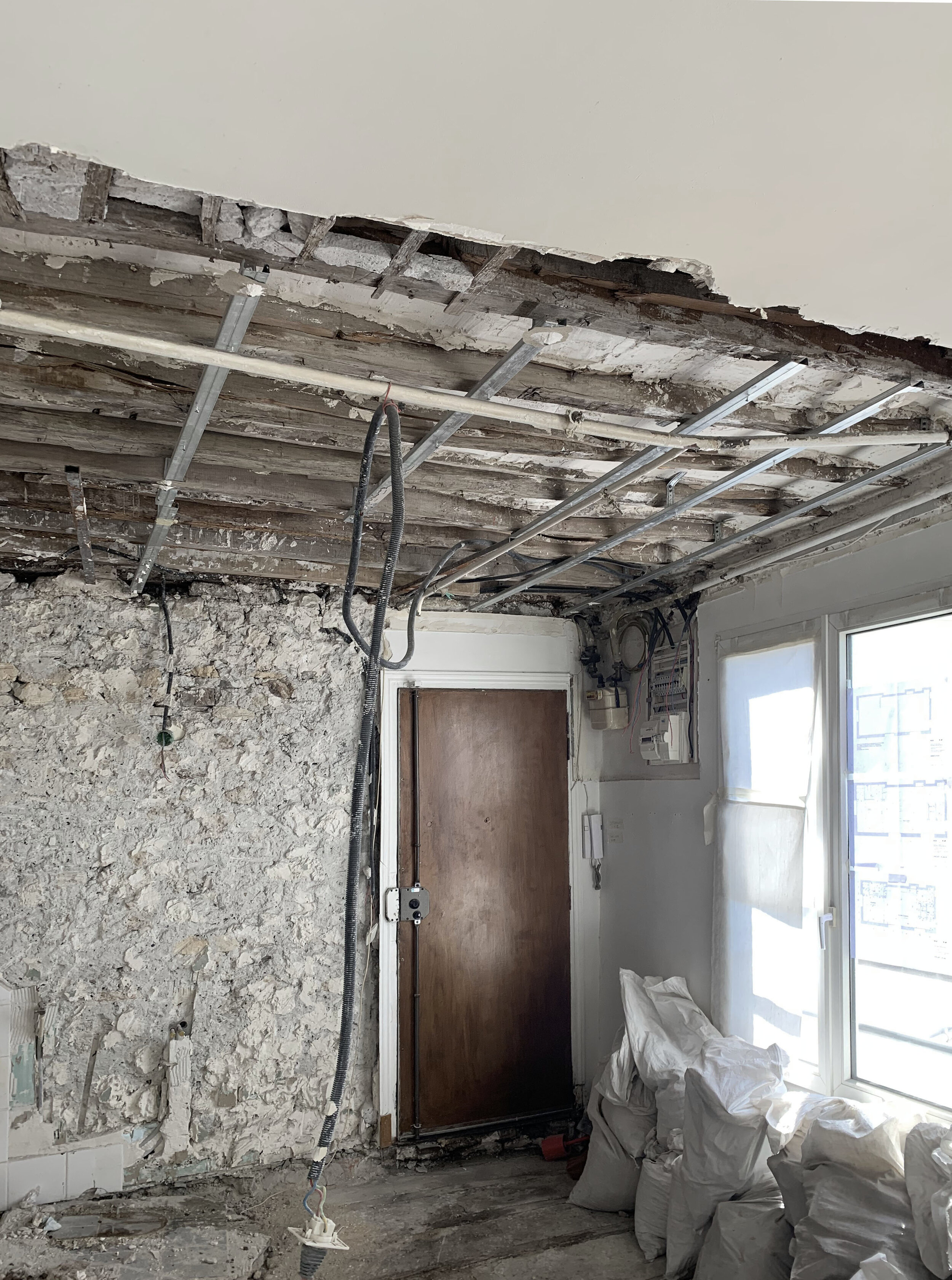 Chantier de rénovation d’un appartement à Paris 9