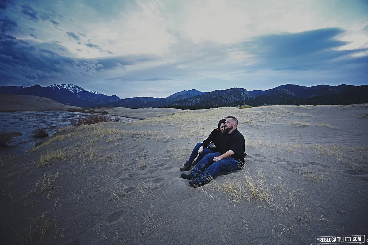  Great Sand Dunes National Park | May 2017 (first in the series as husband and wife) 