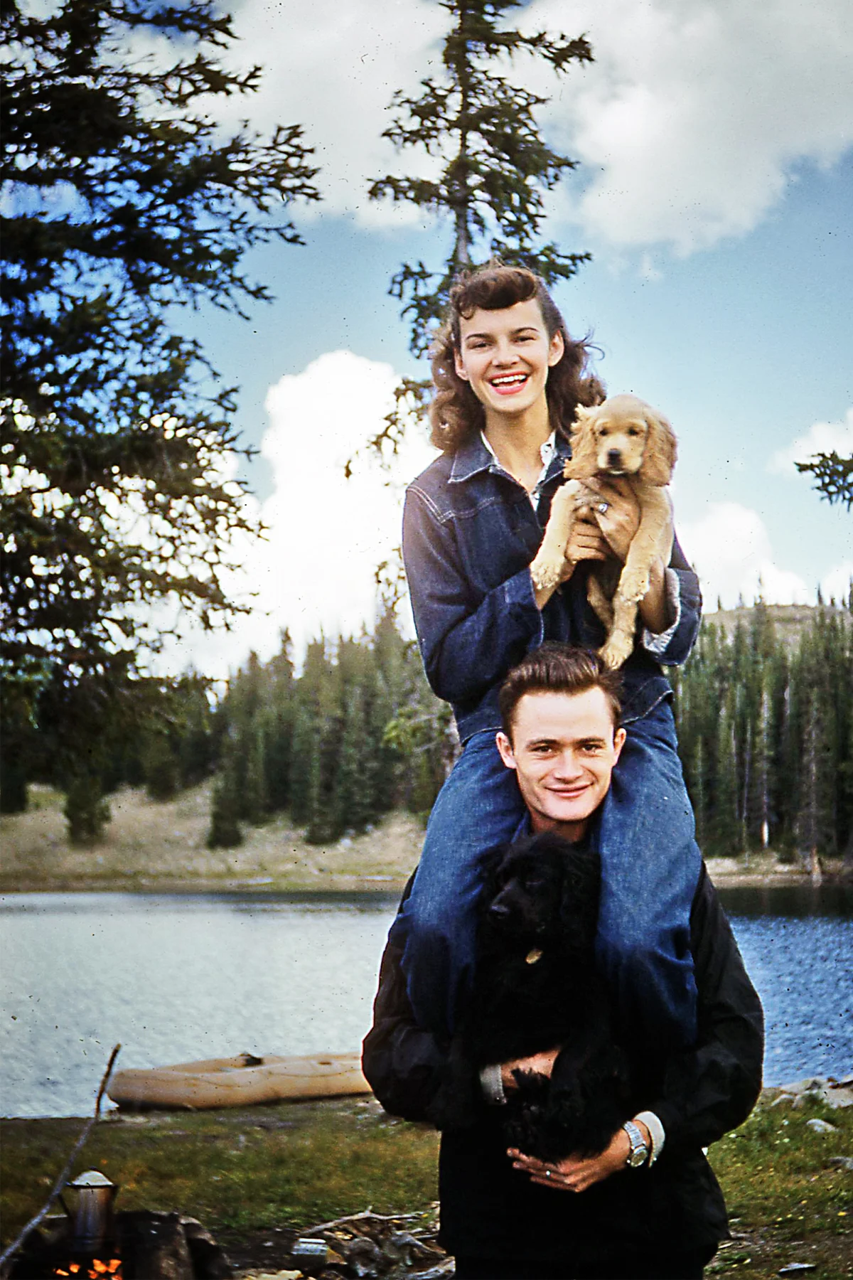 Rob and Geri Tillett, 1950s
