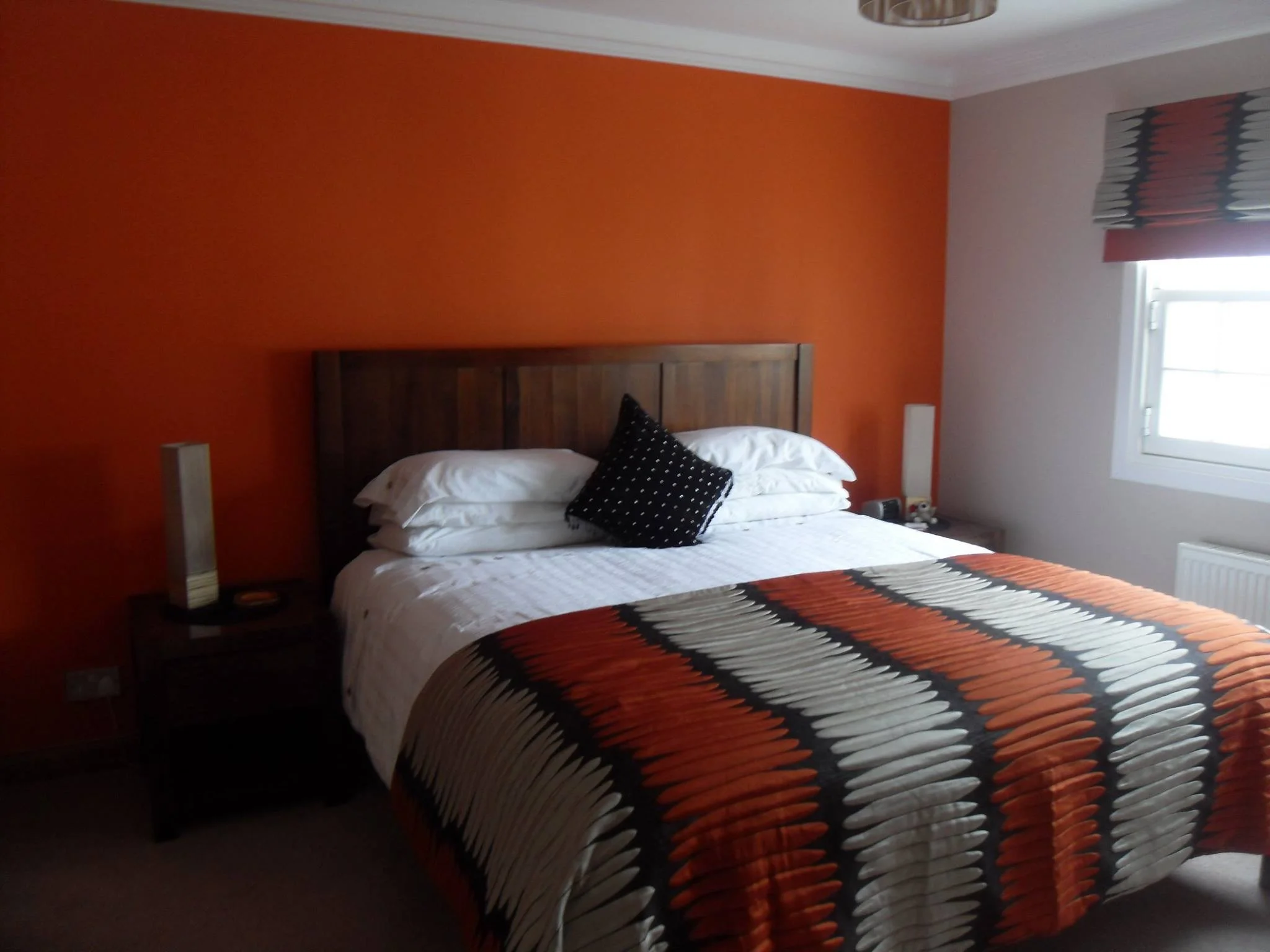  Bedcover and Roman blind made to match 