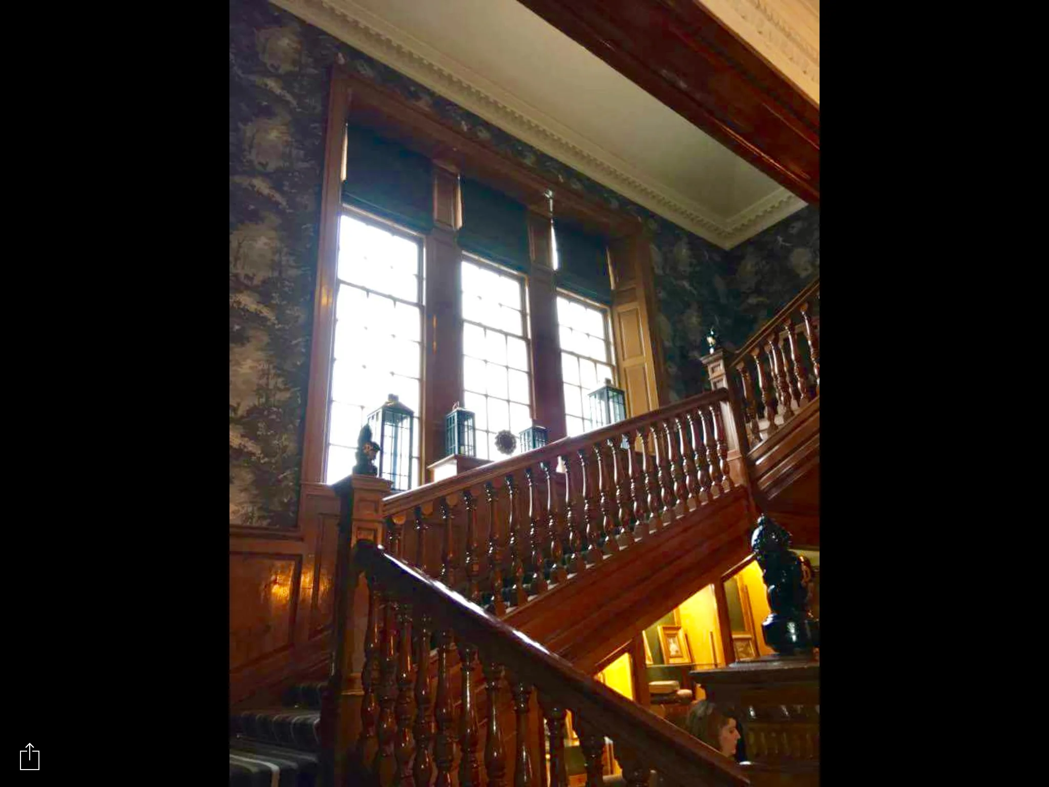 Dunked House Hotel Stairway Blinds