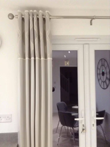 Shades of Grey Curtain