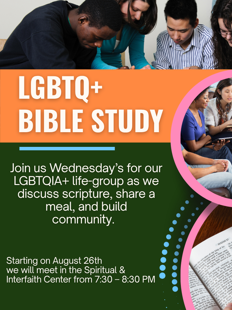 Wednesday Night LGBTQIA+ Bible Study