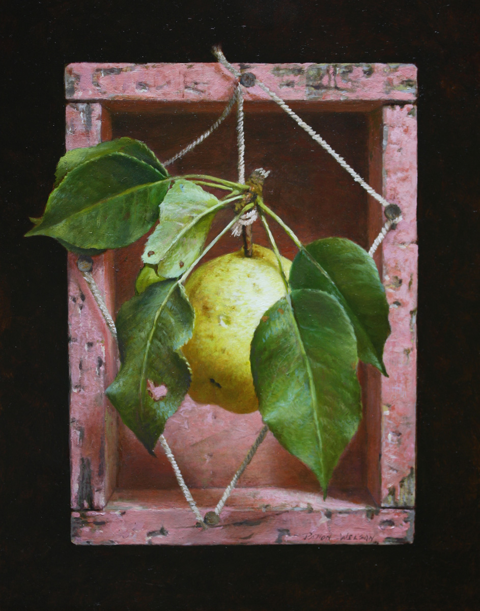  "THE LAST PEAR" Oil &nbsp; 10 x 8 