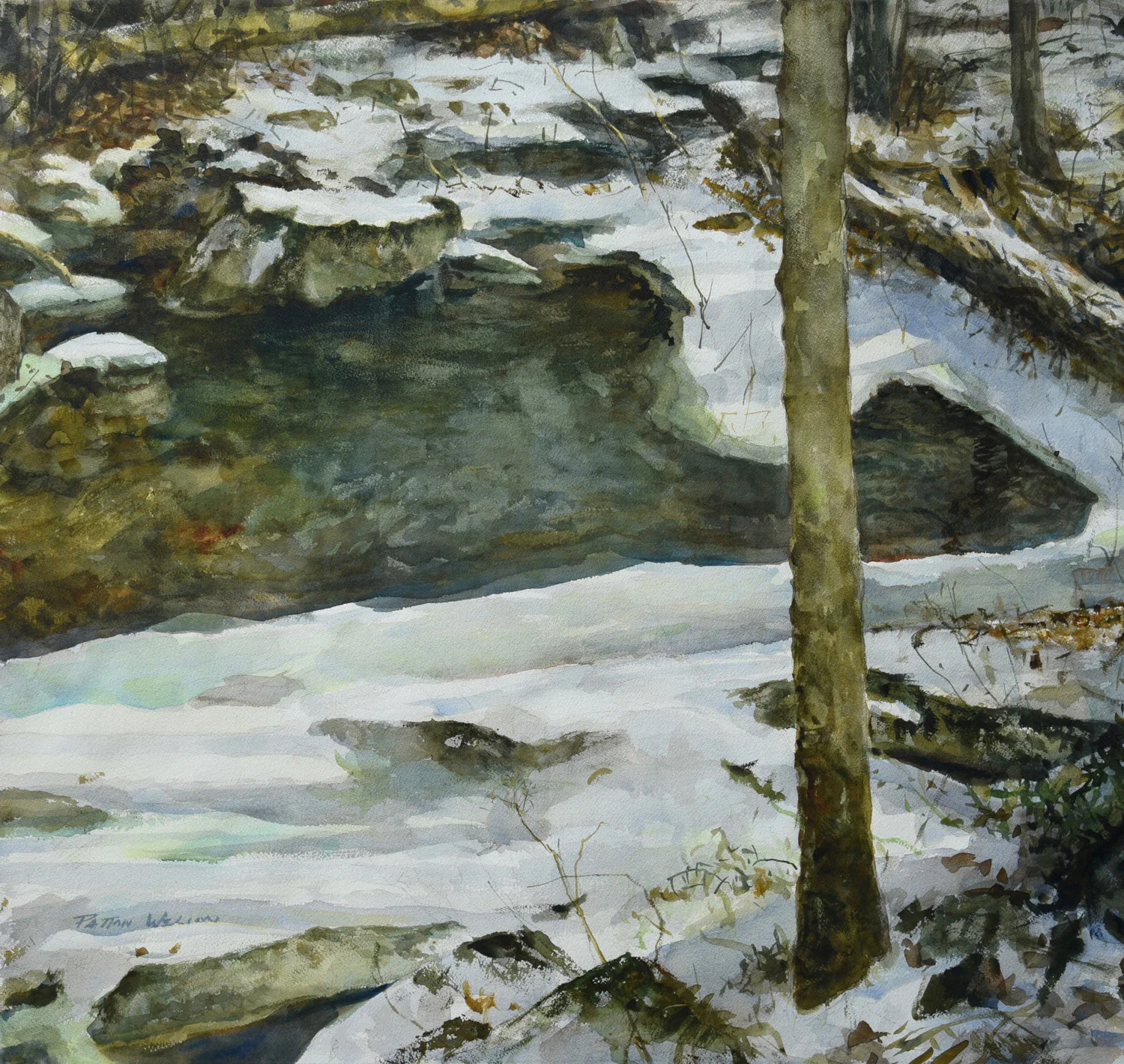"THAW" Watercolor