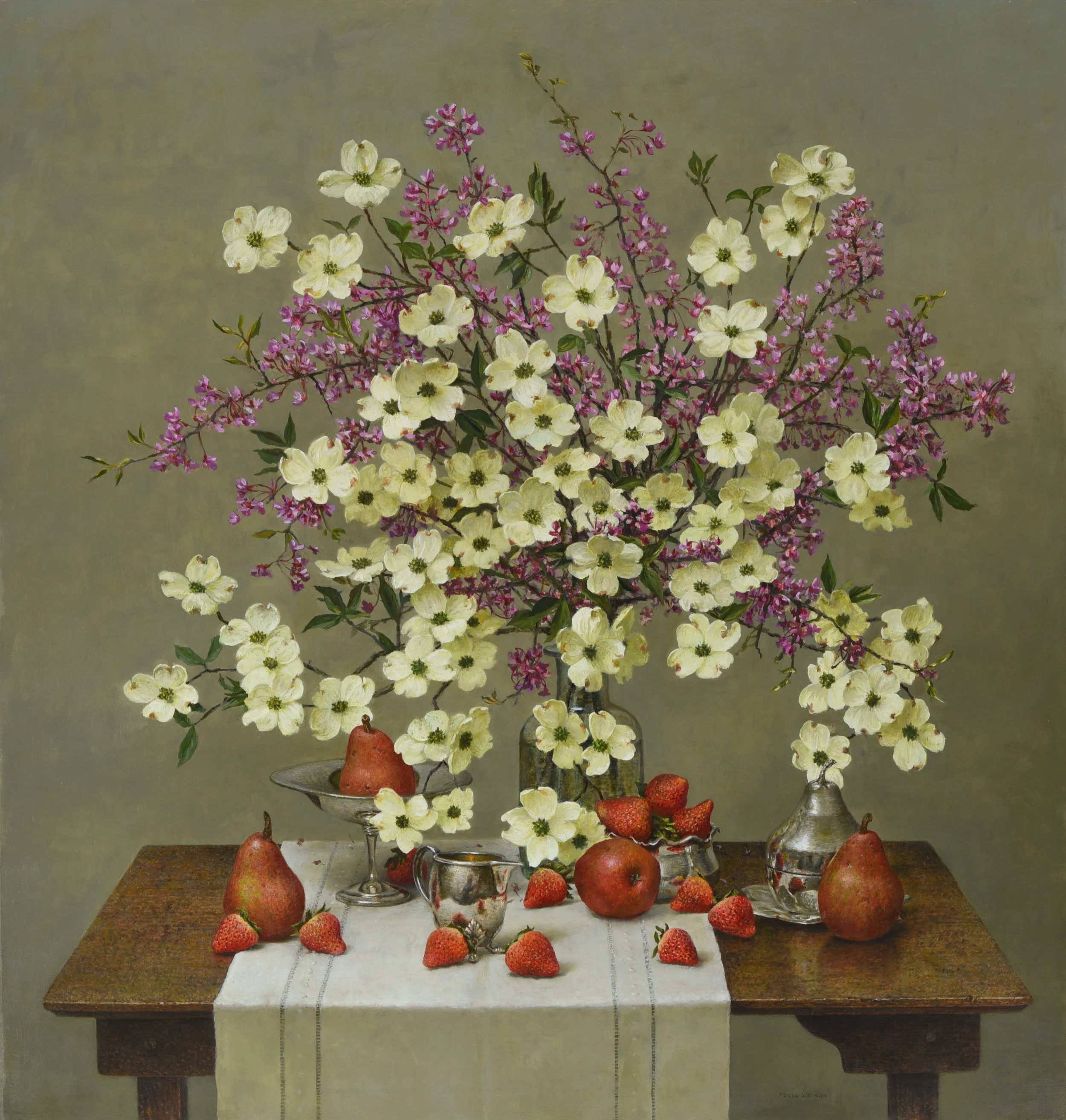   Piedmont Edge  Oil  38”  x  35.5” 