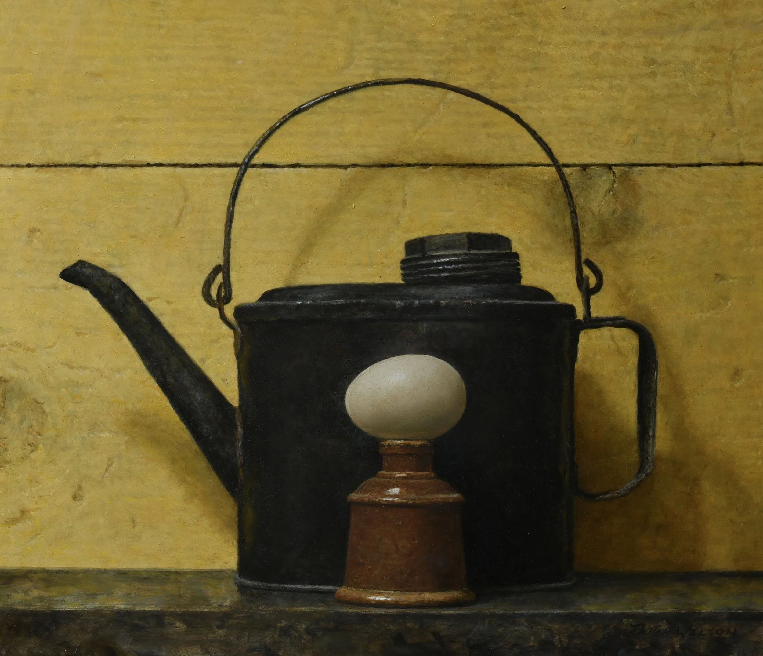 FREE RANGE Oil on Panel 15.5 × 17.75