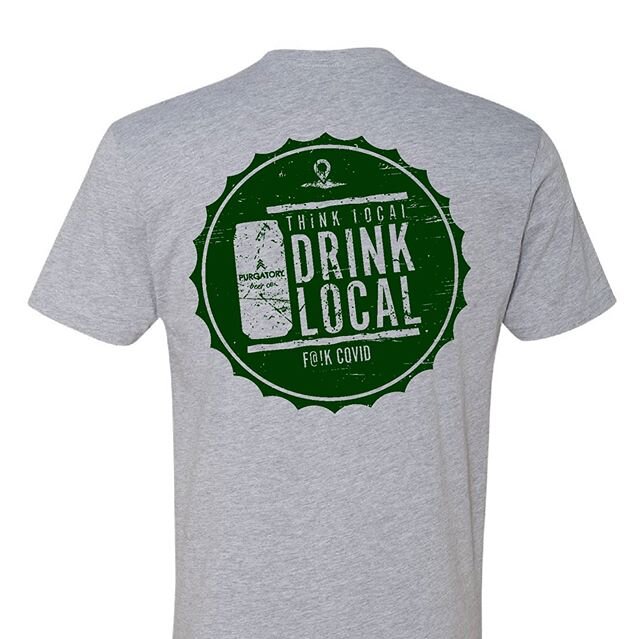 We teamed up with Purgatory Beer Co to make these awesome tees and help support the fight against #covıd19 ! Proceeds will be donated to the Covid-19 Response Fund at the Boston Foundation. Link in bio to get yours!