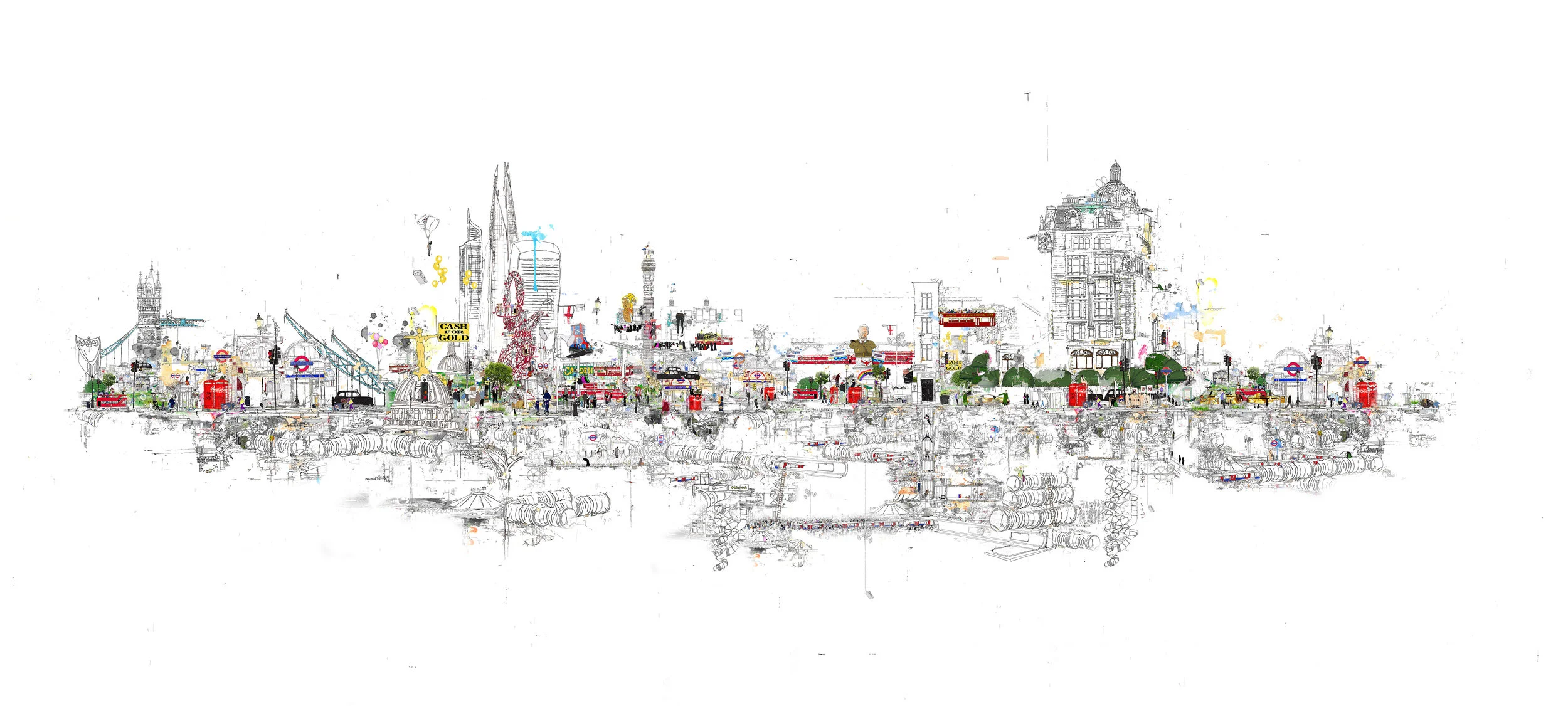 Panoramic View London 2015
