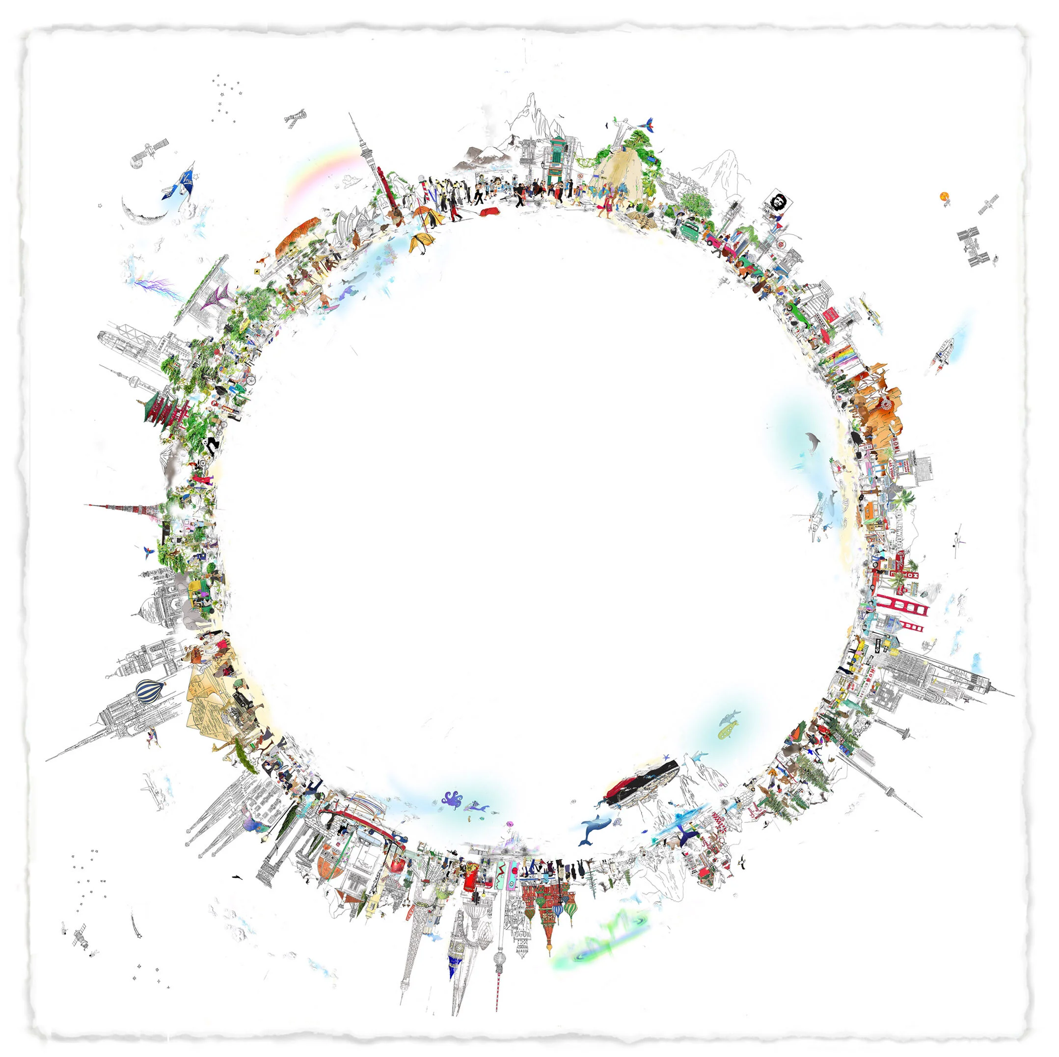 all around the world jordans