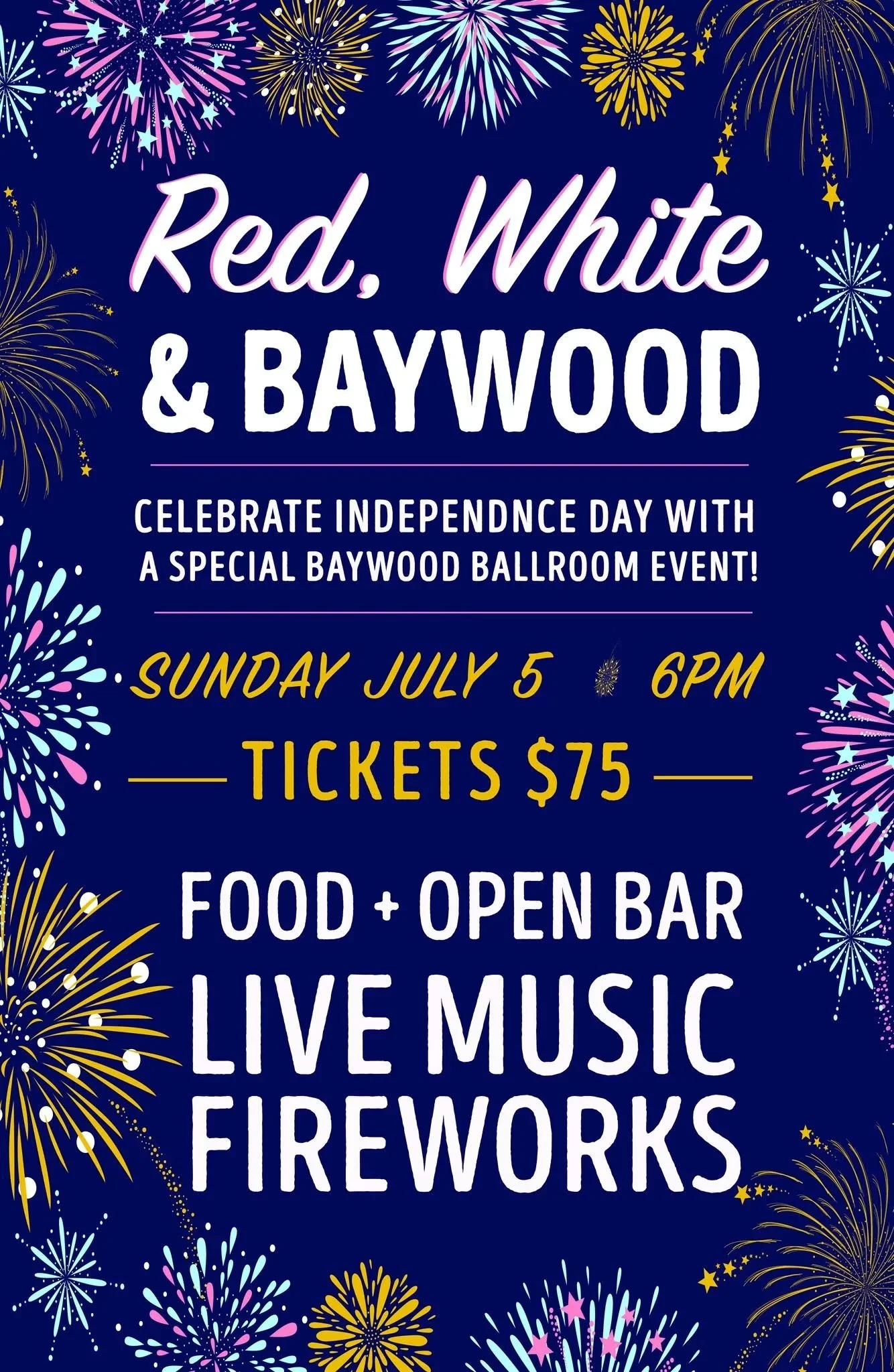 Red, White, &amp; Baywood 🎆 SOLD OUT