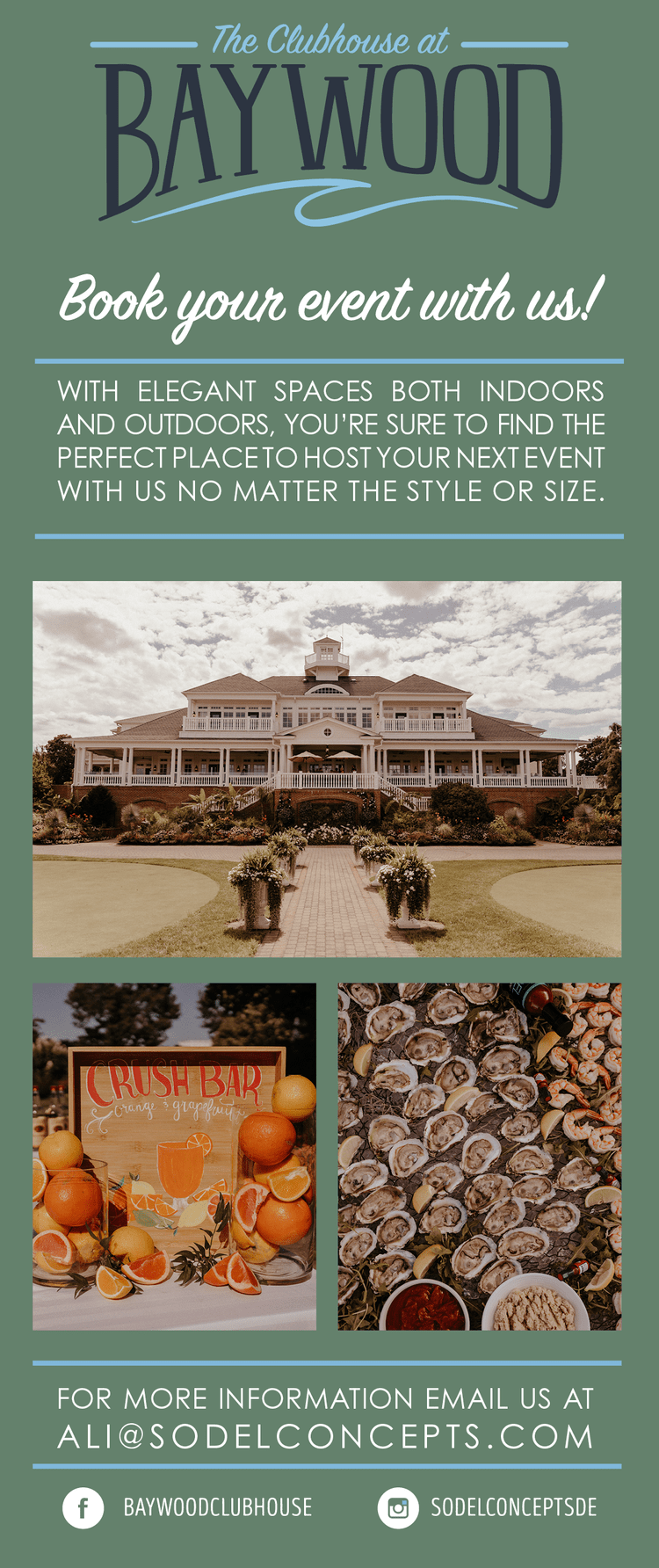 View Our Menu Millsboro Restaurant The Clubhouse at Baywood