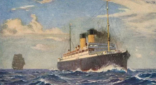 RMS Missanabie (Torpedoed by U-boat U-87 and sunk September 9, 1918.)