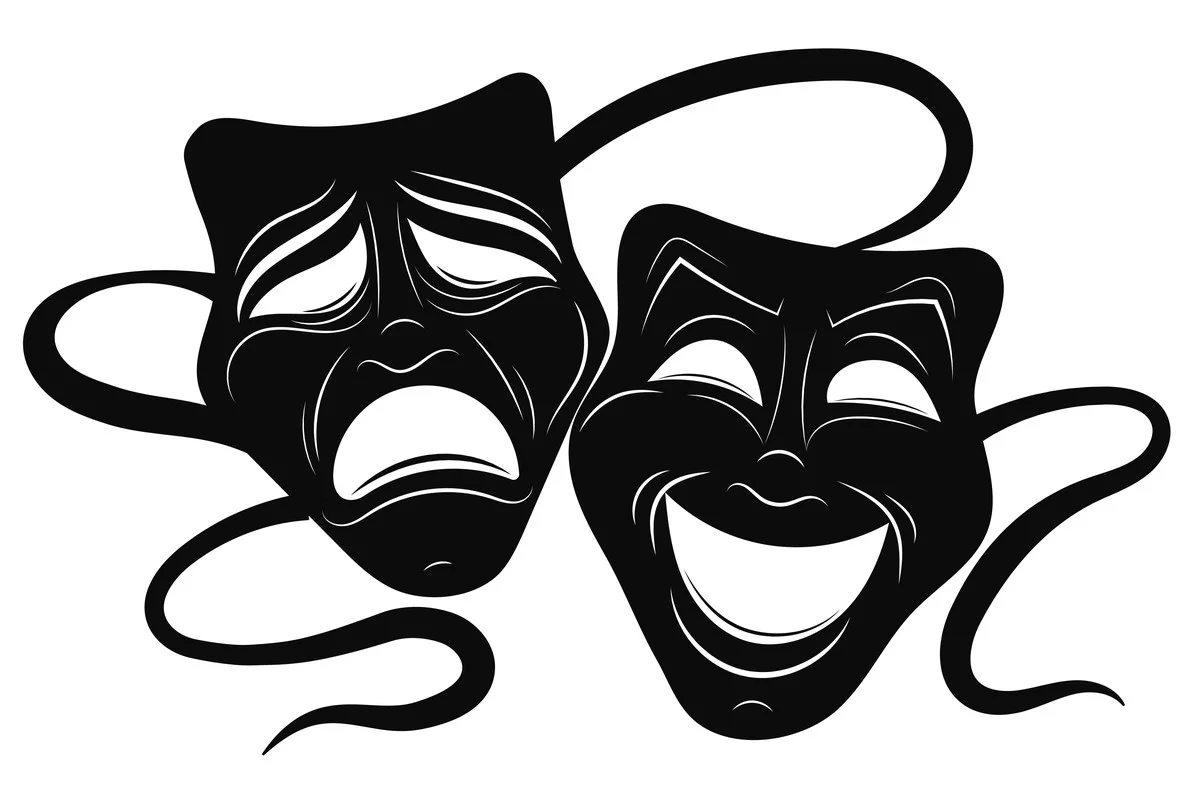 Comedy and Tragedy Masks