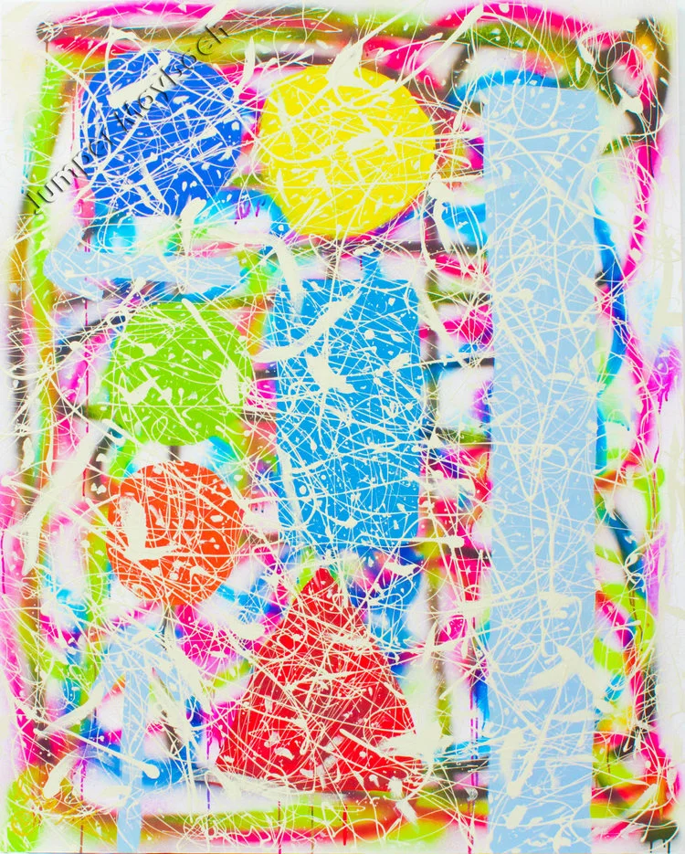 Jumper Maybach "Love All Shapes" 48x60 From The Pride Collection: INTROSPECTION