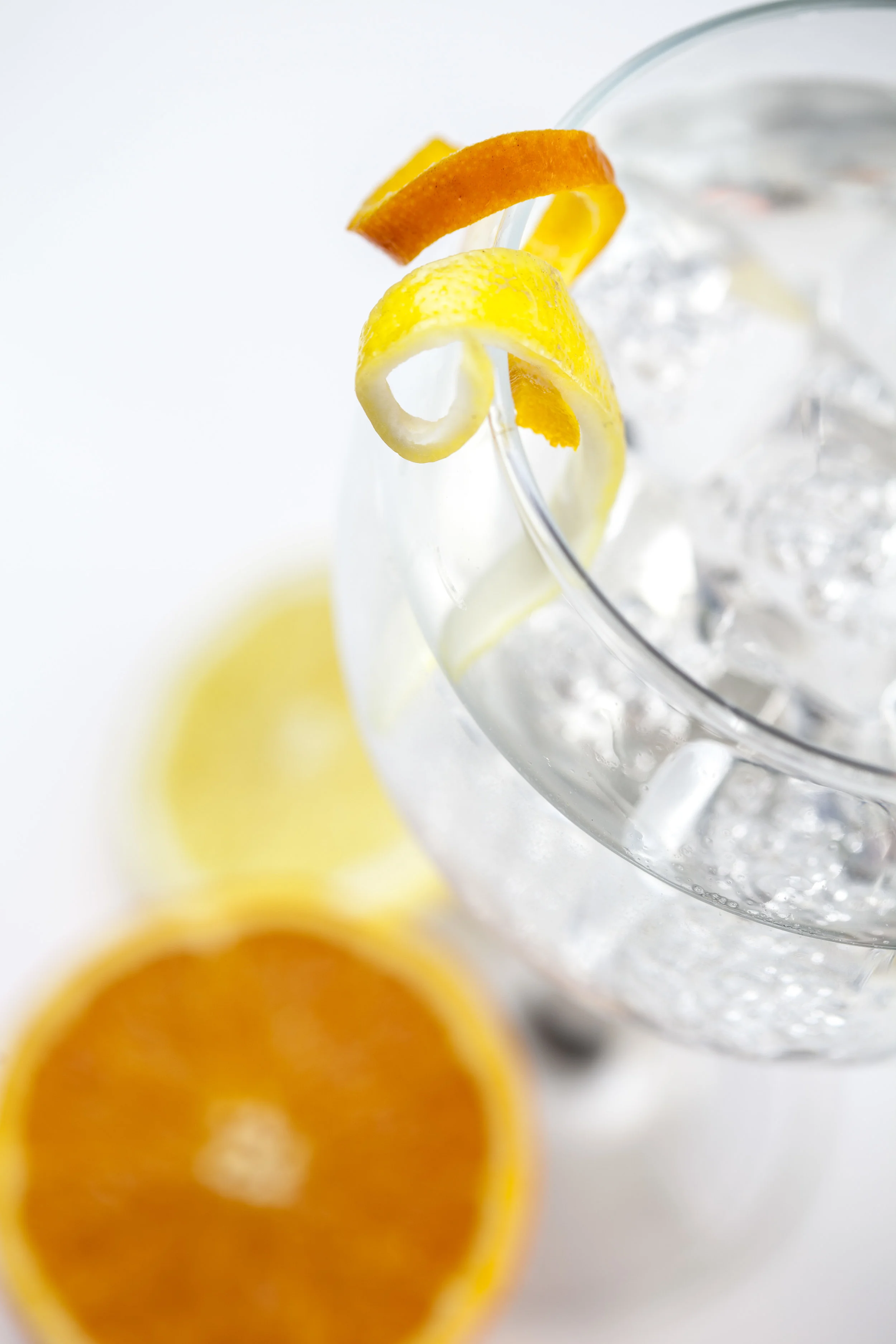 Gin tonic cocktail