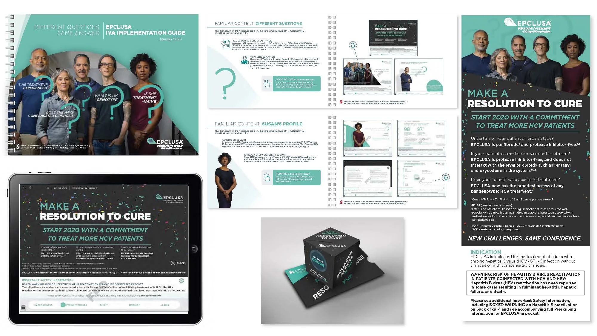 Resolution to Cure: Sales Training and External Messaging.