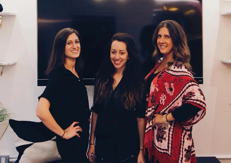 The founders and partners at Sanctuary, Sarah, Kristin, and Heather. 