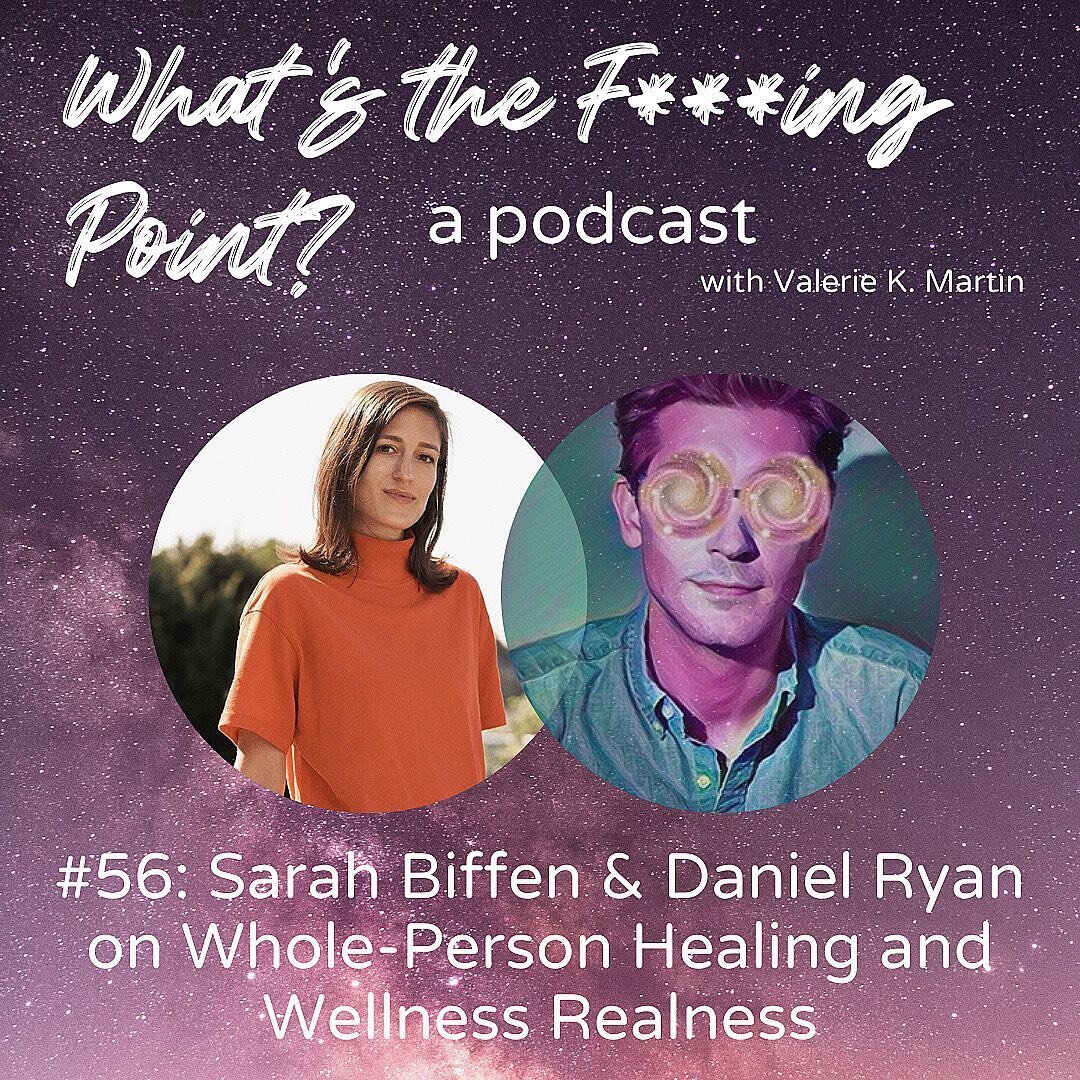 @dr.sarahbiffen My better half and I had the rare pleasure of being on @valkaymartin &lsquo;s fantastic podcast together recently. The aptly named What&rsquo;s the F***ing Point? We get into our practices, our somewhat parallel and complementary care