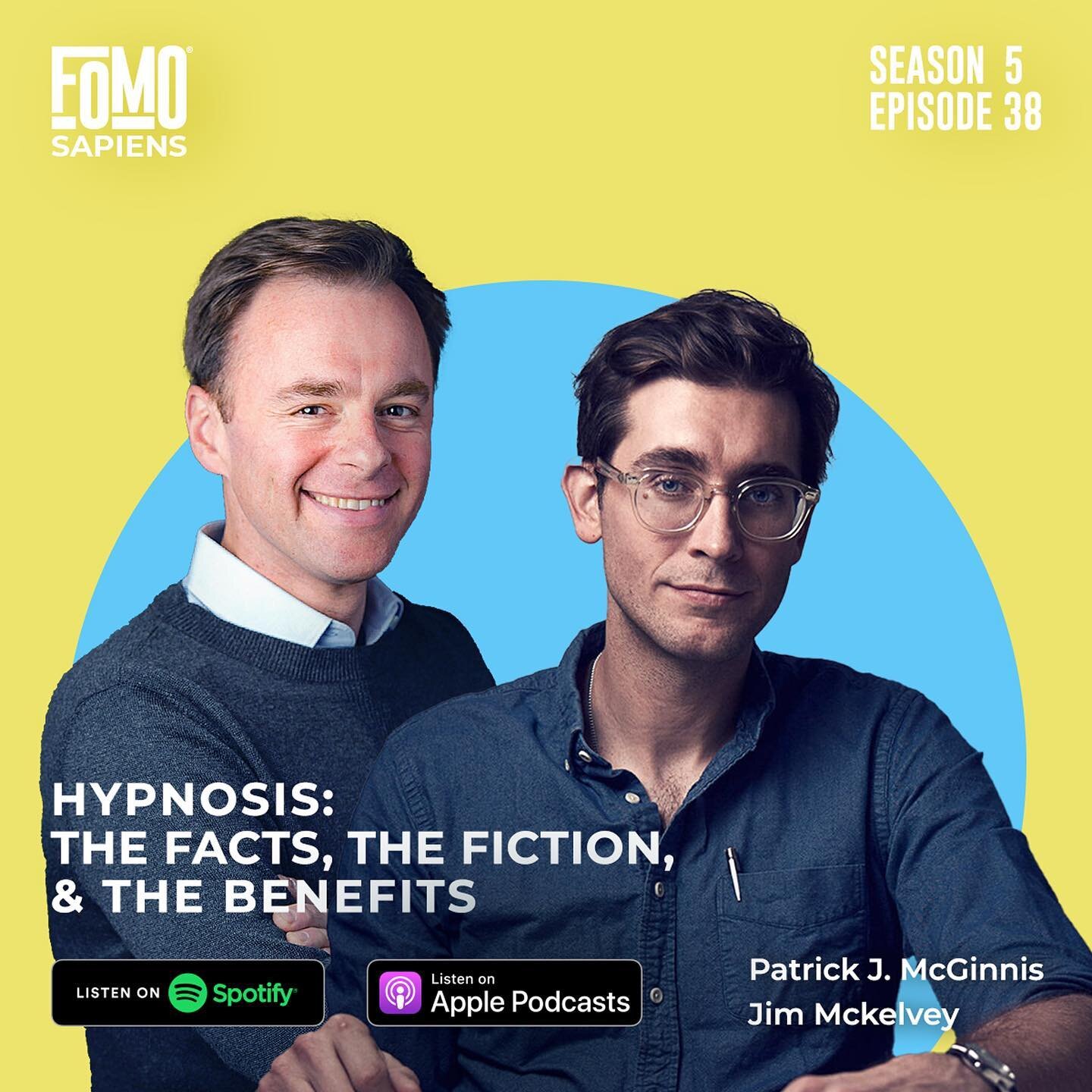 @patrickjmcginnis asks all the best questions. Honored and thrilled to be a recent guest on the outstanding @fomosapiens