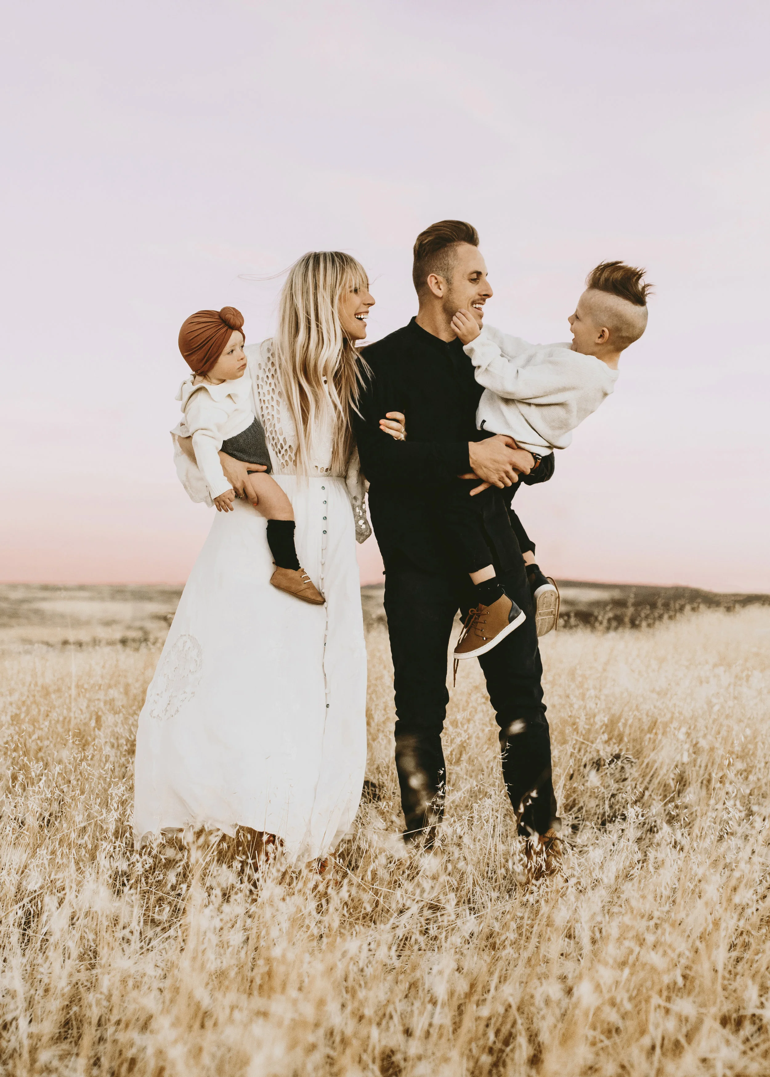 Bailey (Founder), Chase (Husband), Lennon (Daughter), Banks (Son)