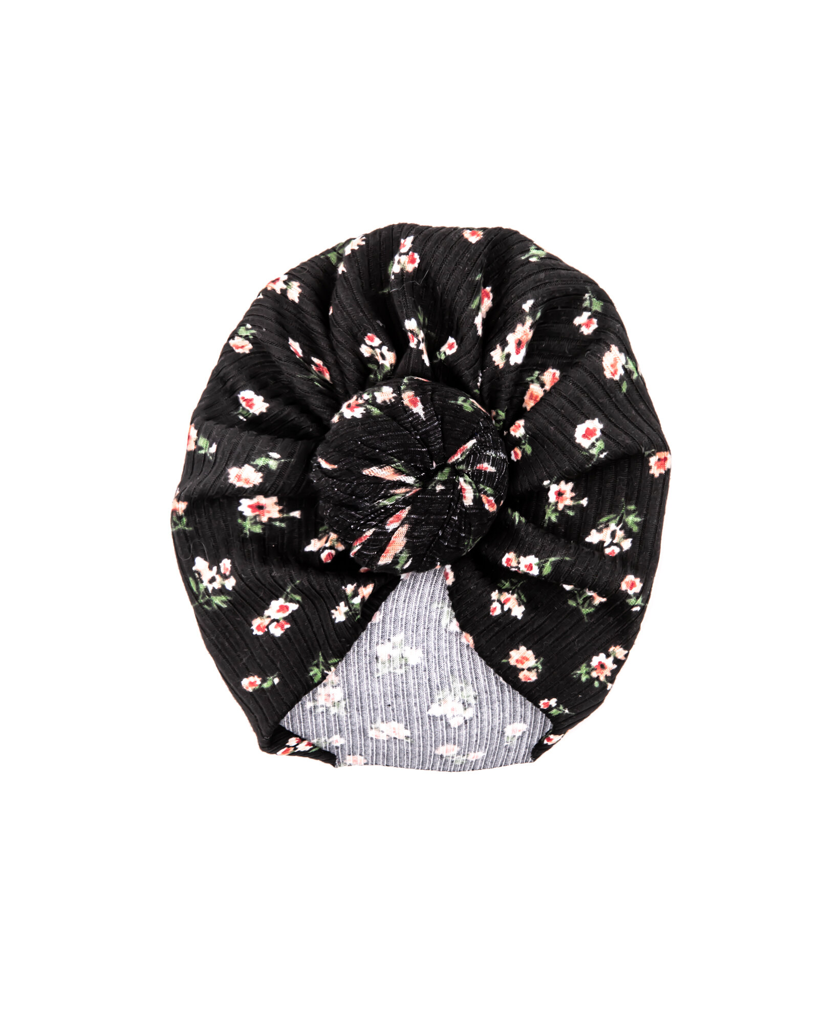 ribbed Black Micro Floral (OG) TK