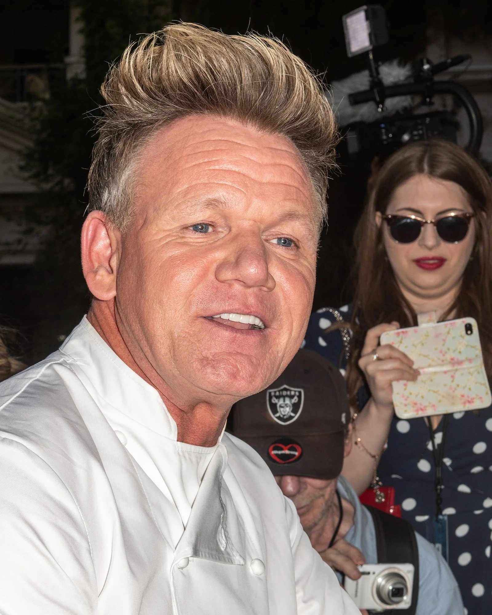 Gordon Ramsay at the Grand Tasting during the 12th Annual Vegas Uncork’d by Bon Appétit at Garden of the Gods Pool Oasis at Caesars Palace on May 11, 2018.